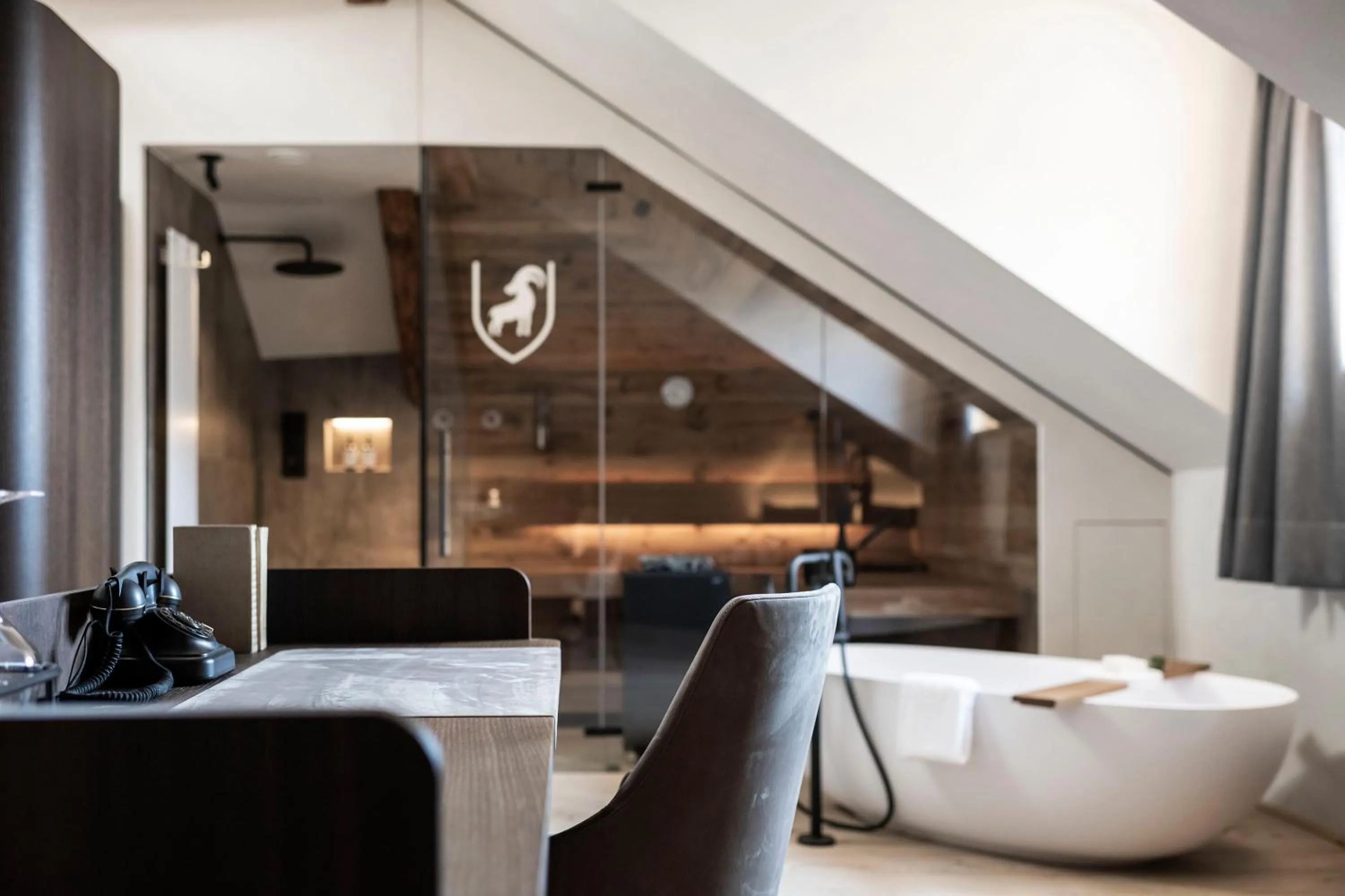 Living room in Hotel Ansitz Steinbock