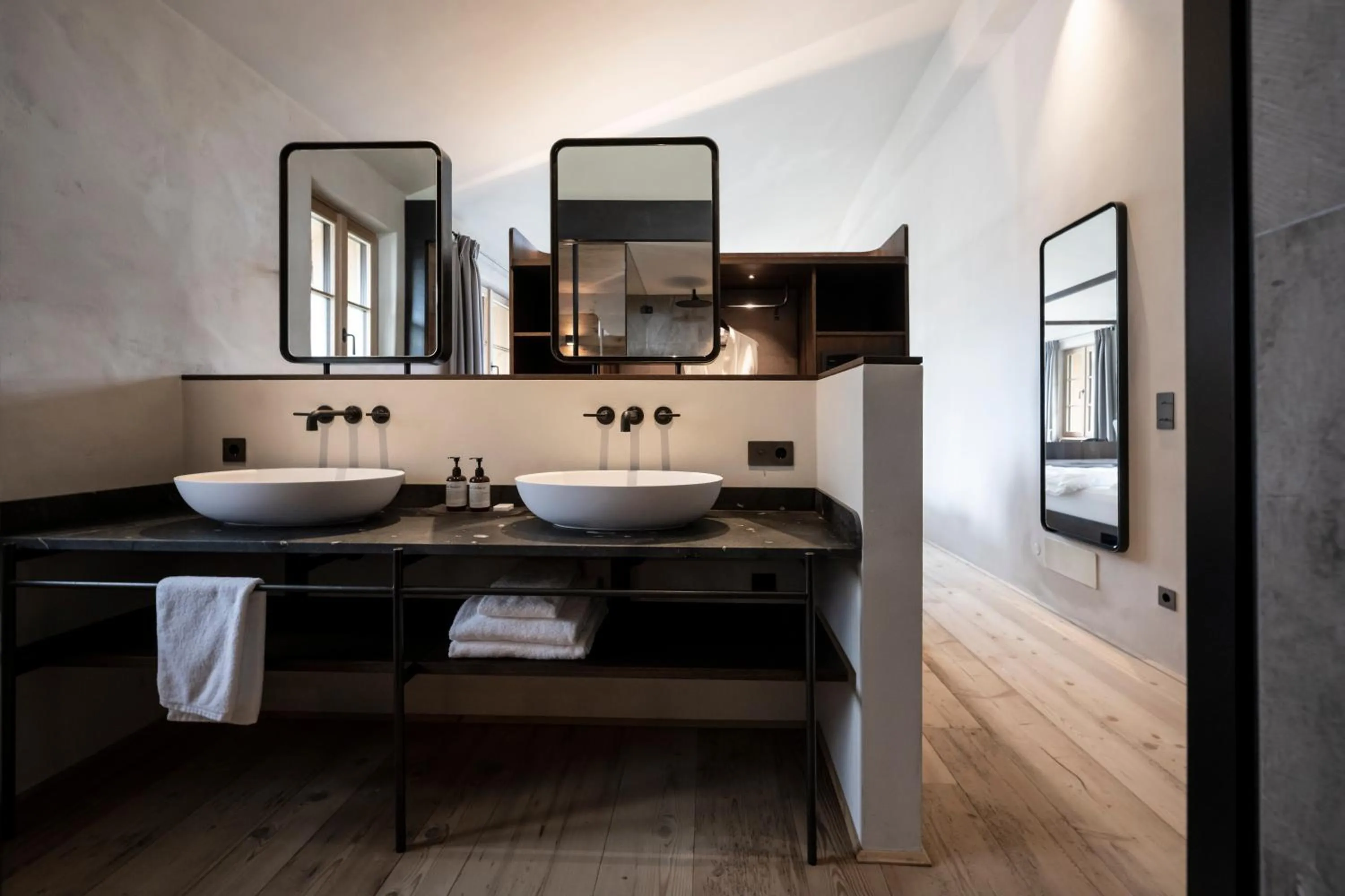 Bathroom in Hotel Ansitz Steinbock