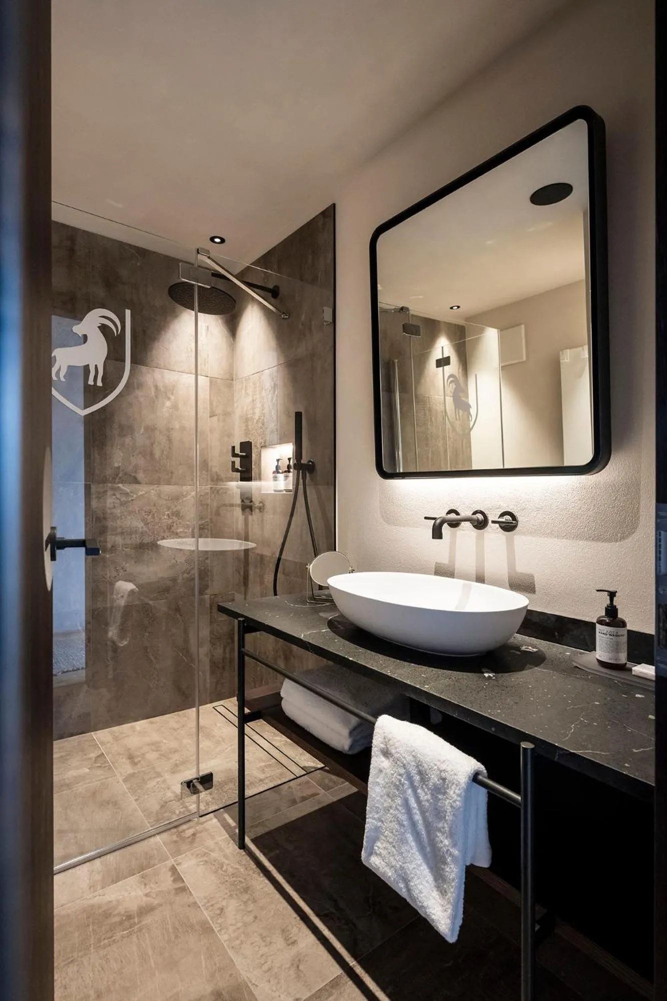 Bathroom in Hotel Ansitz Steinbock