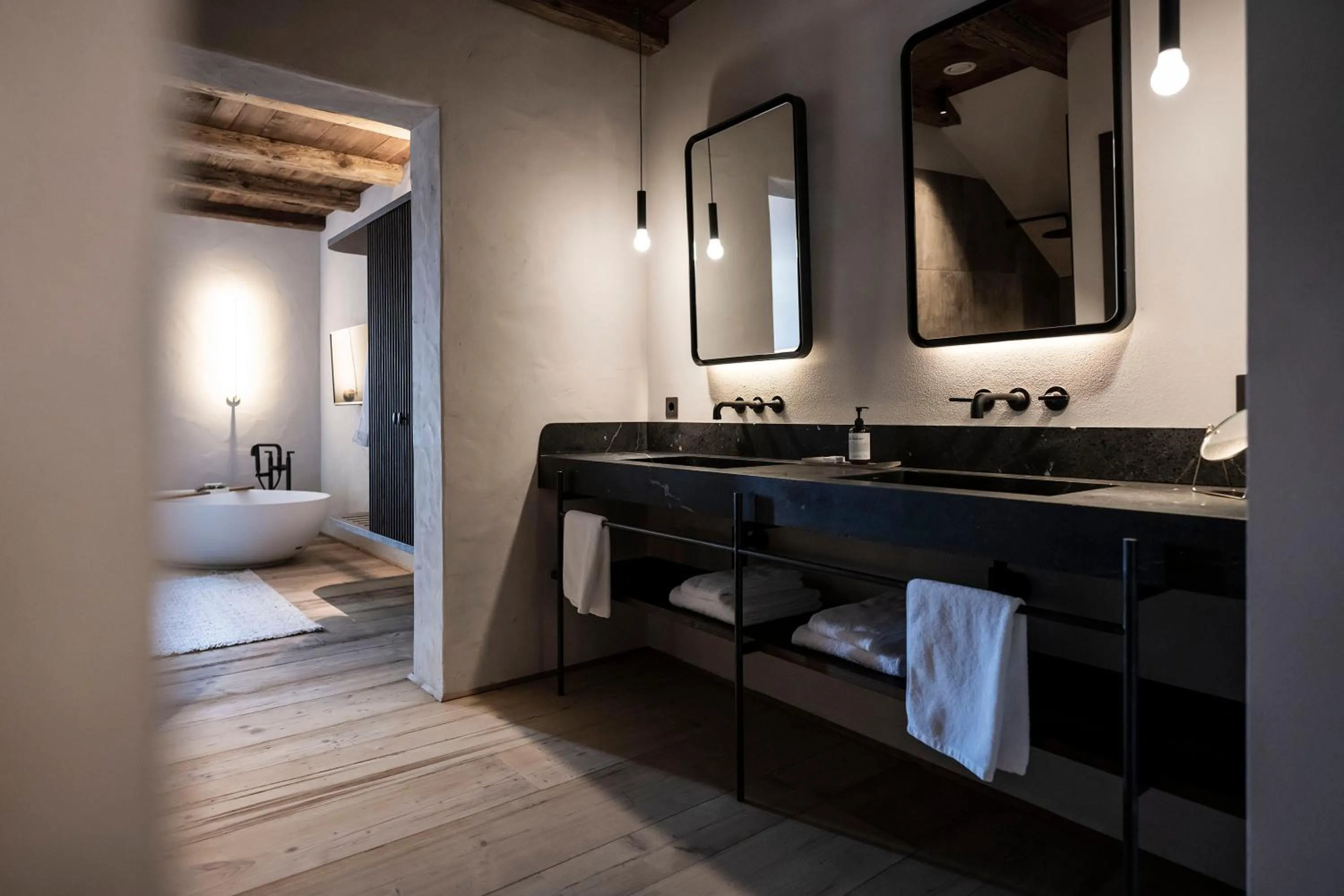 Bathroom in Hotel Ansitz Steinbock