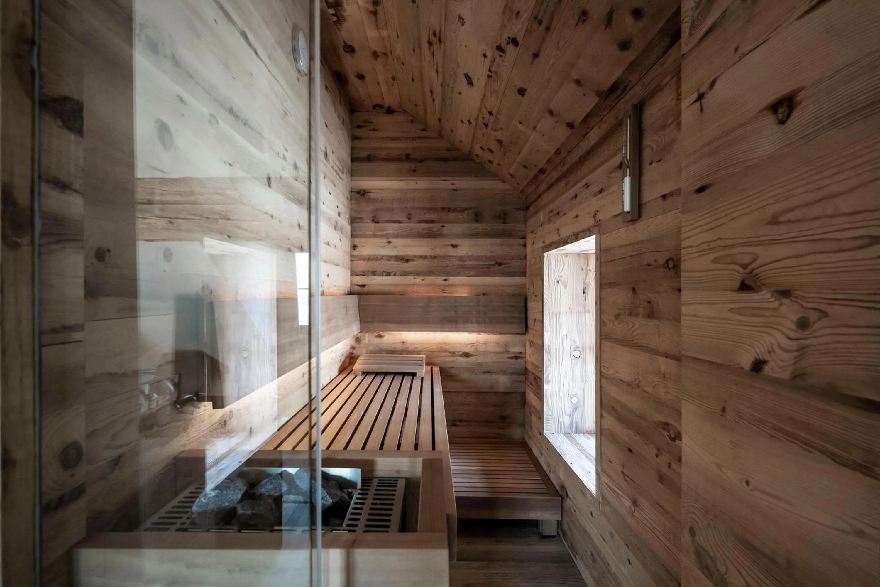 Sauna in Hotel Ansitz Steinbock