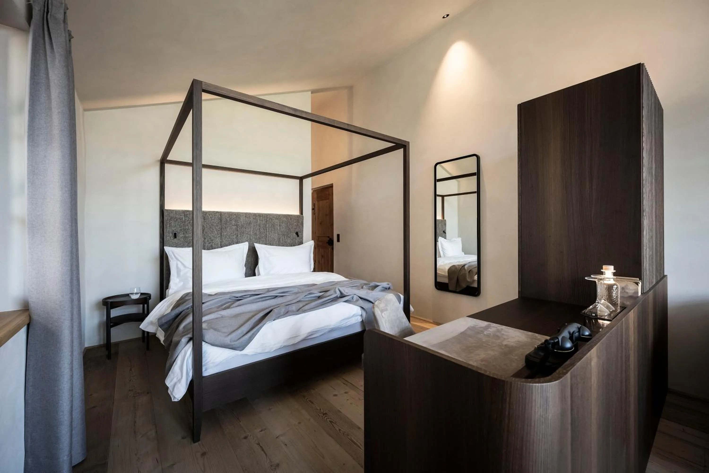 Bedroom, Bed in Hotel Ansitz Steinbock