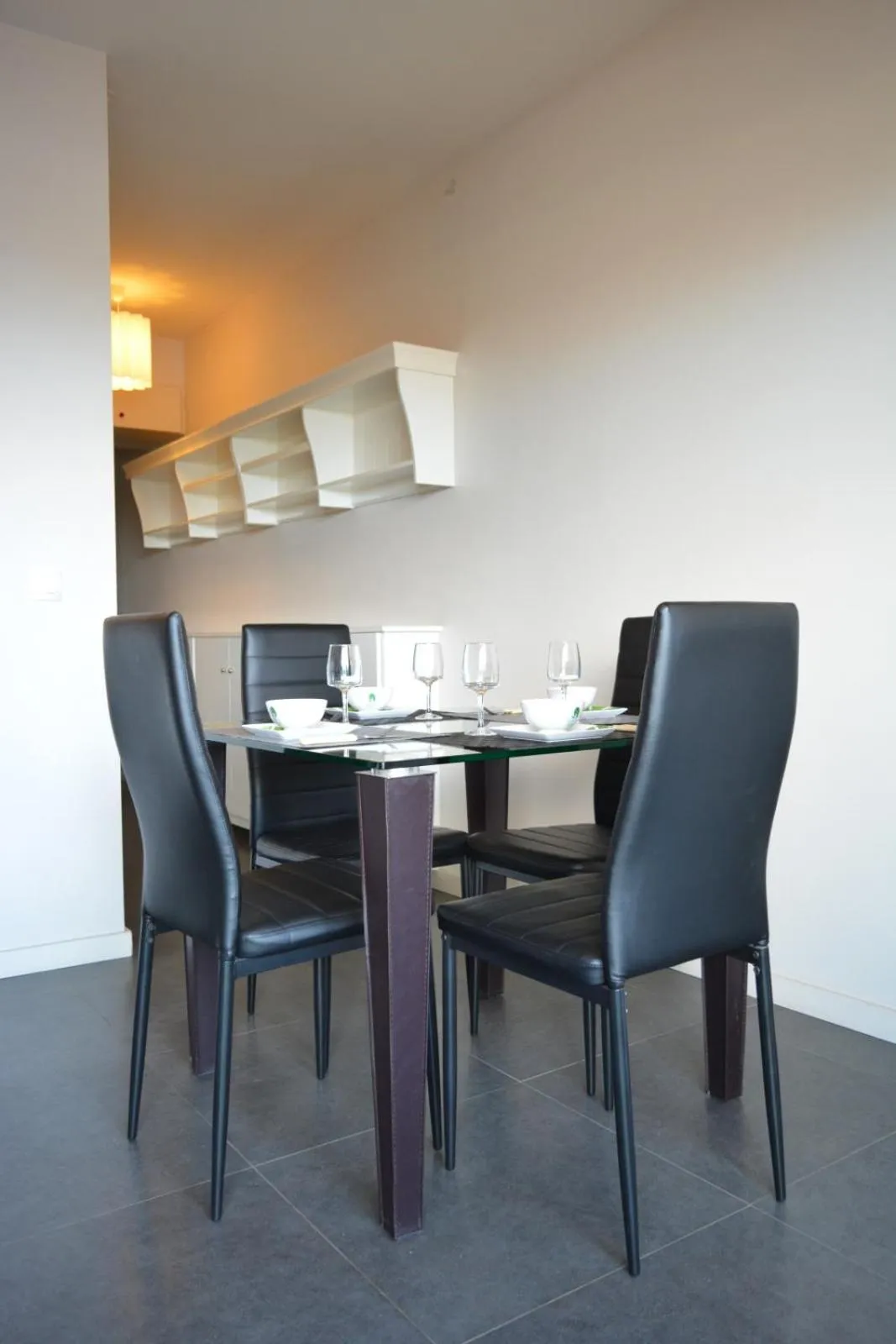 Living room in Moana Studio - downtown Papeete - WiFi AC Netflix parking - 3 people