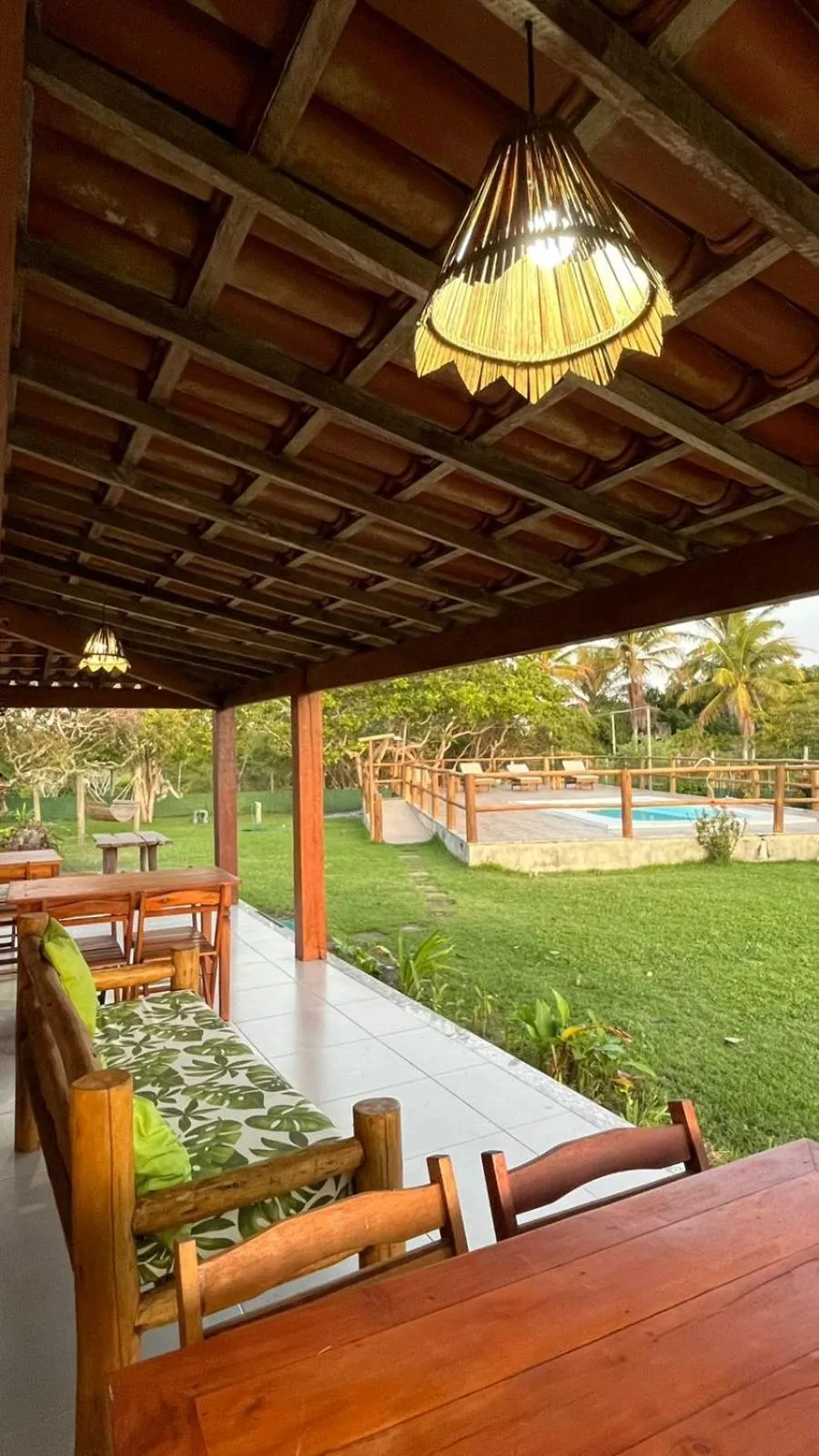 Restaurant/places to eat in Vila das Mangabeiras Corumbau