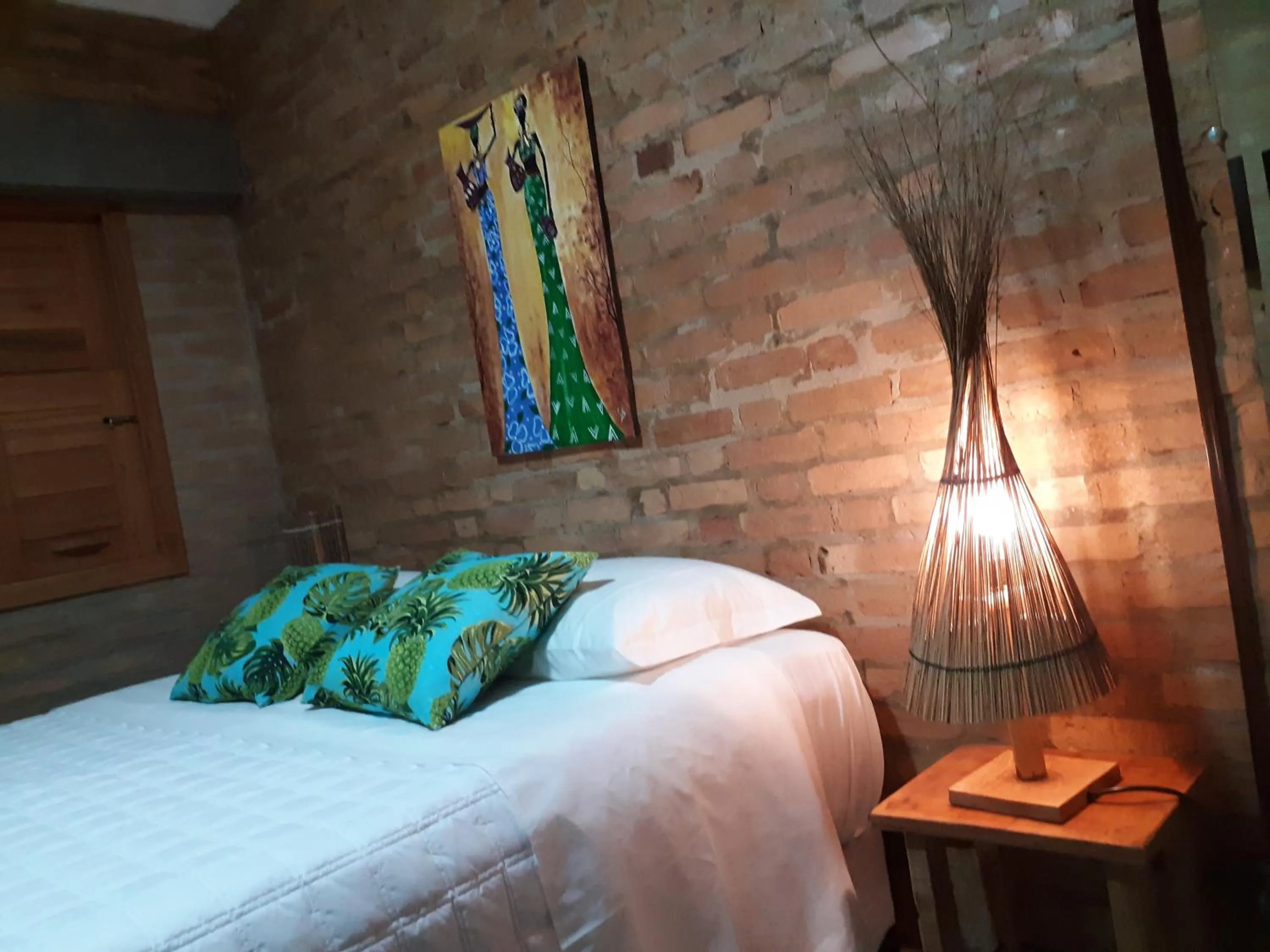 Bed in Vila das Mangabeiras Corumbau