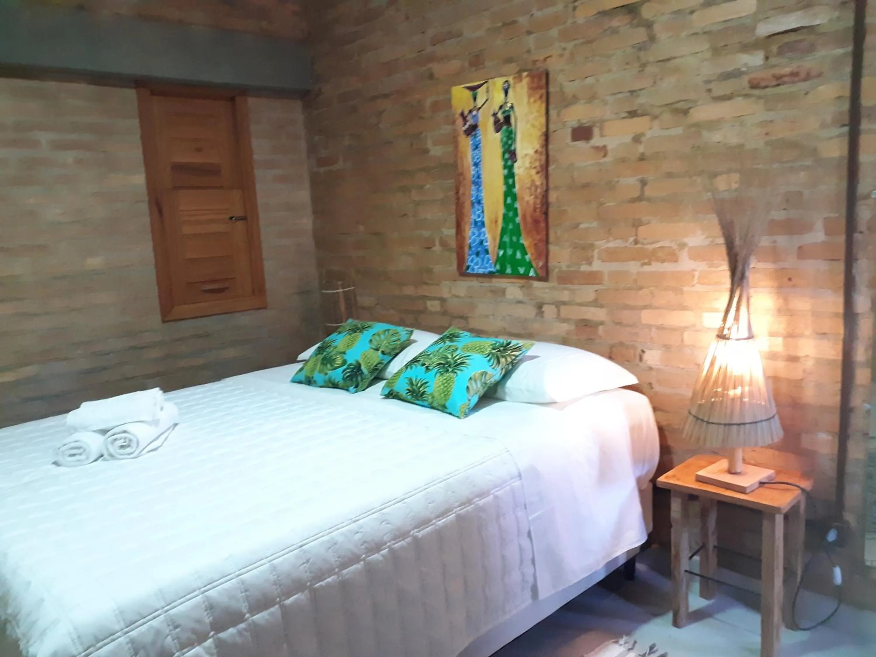 Bed in Vila das Mangabeiras Corumbau