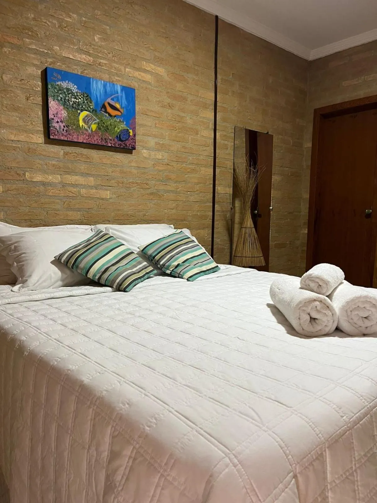 Bedroom, Bed in Vila das Mangabeiras Corumbau