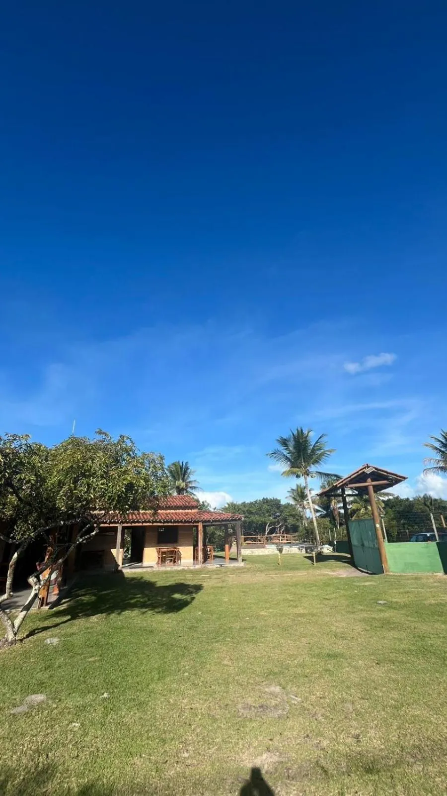 Natural landscape in Vila das Mangabeiras Corumbau