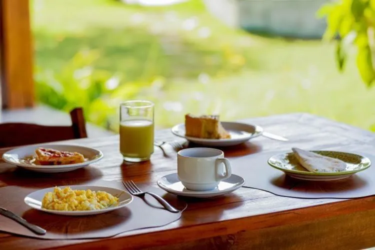 Continental breakfast in Vila das Mangabeiras Corumbau