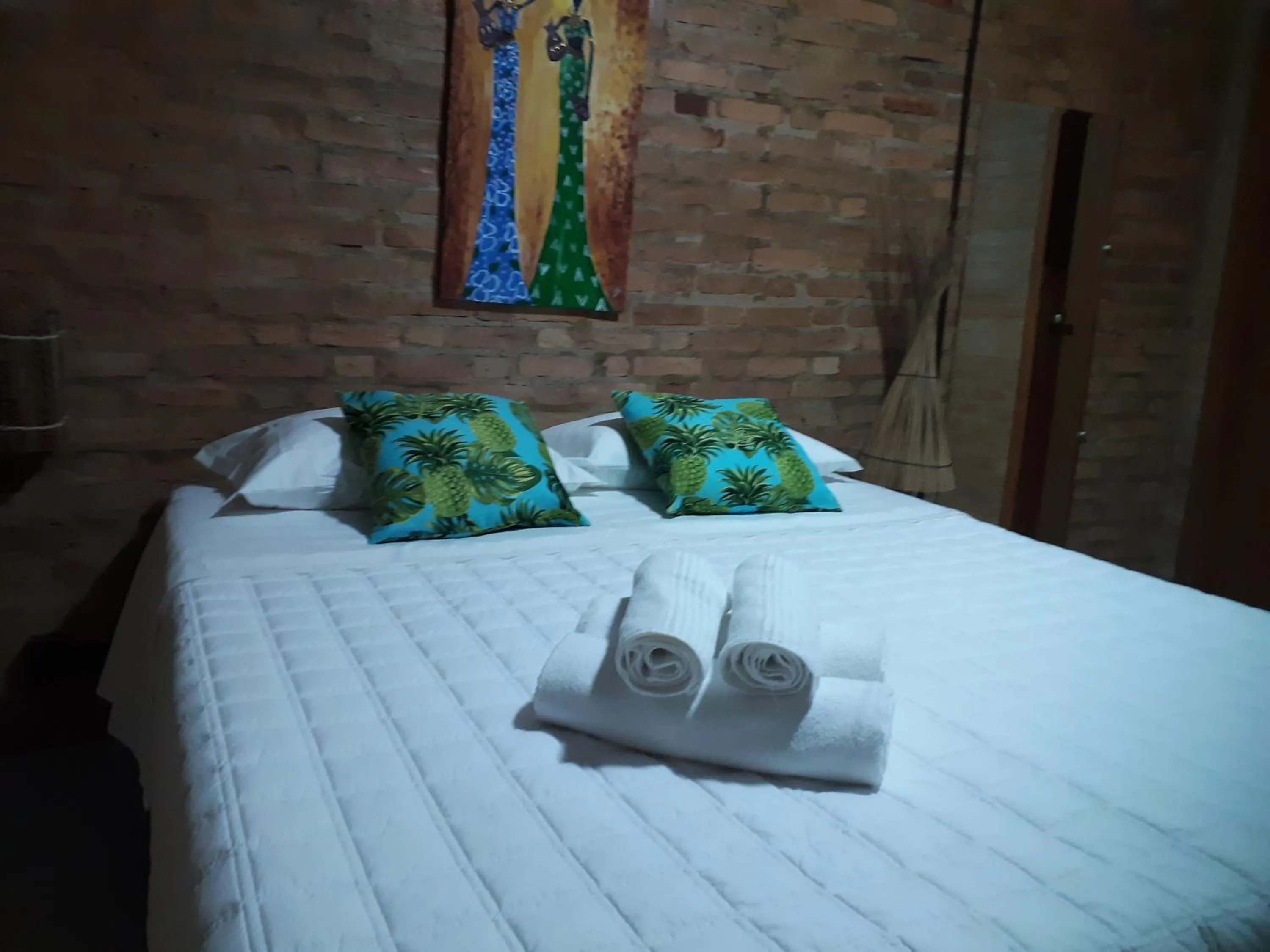 Bed in Vila das Mangabeiras Corumbau