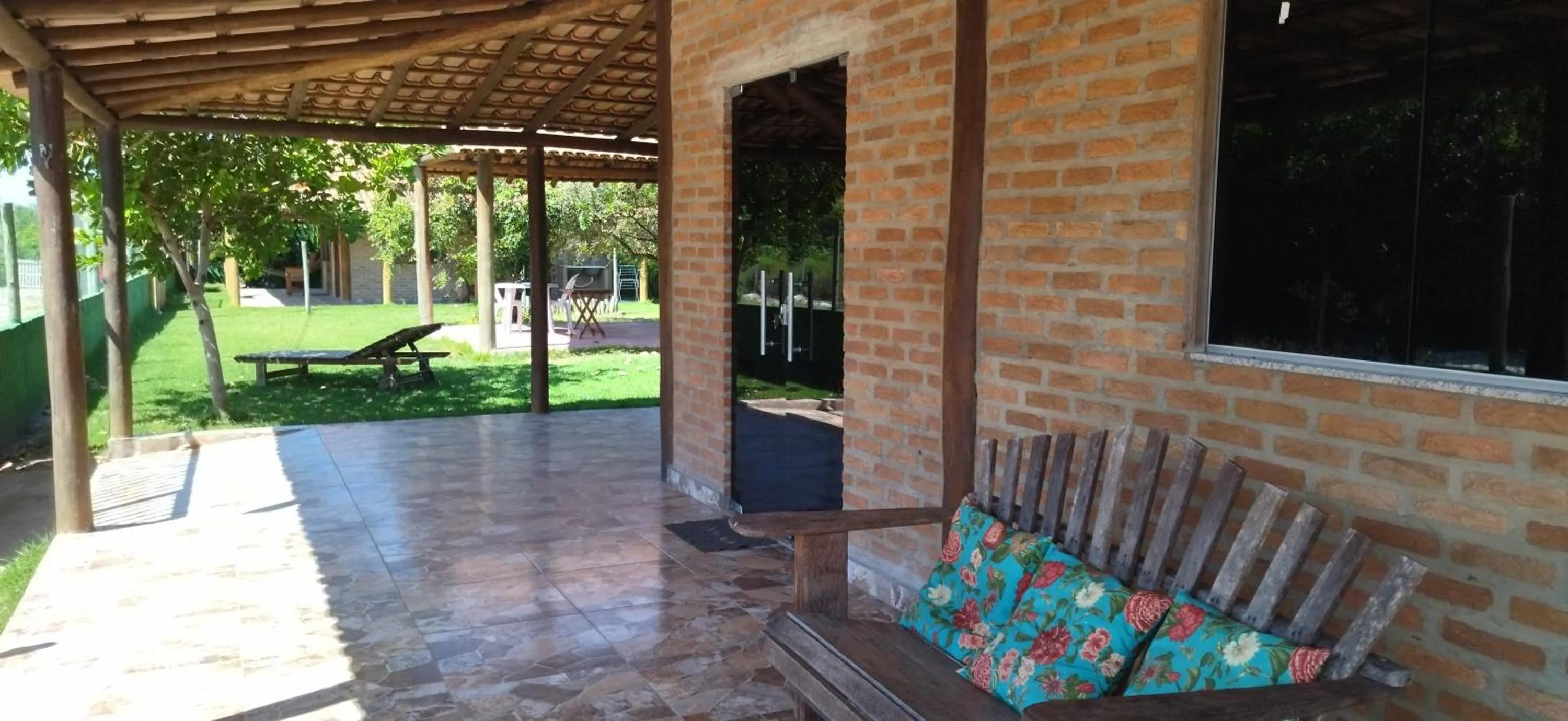Garden view in Vila das Mangabeiras Corumbau