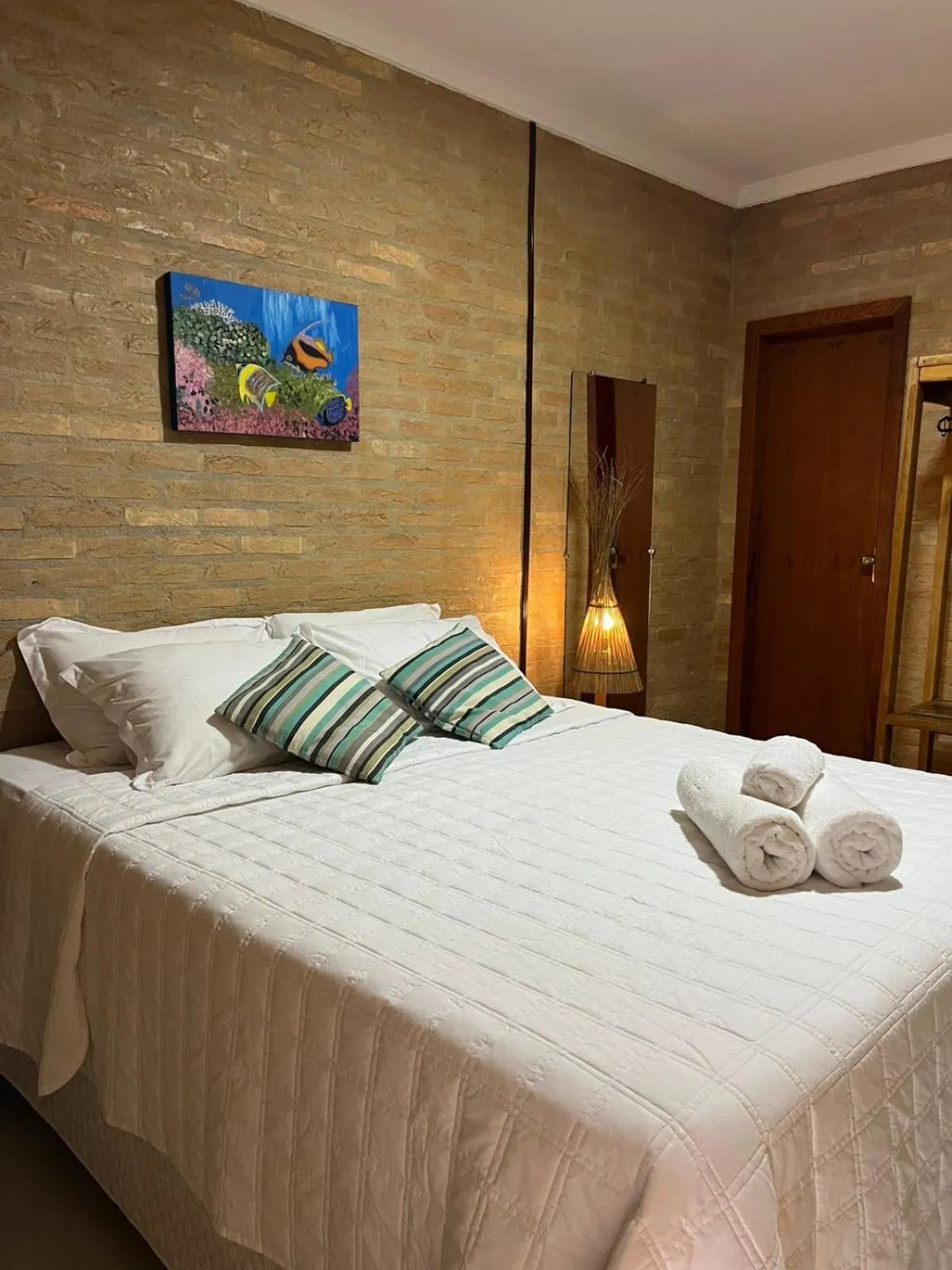 Bed in Vila das Mangabeiras Corumbau