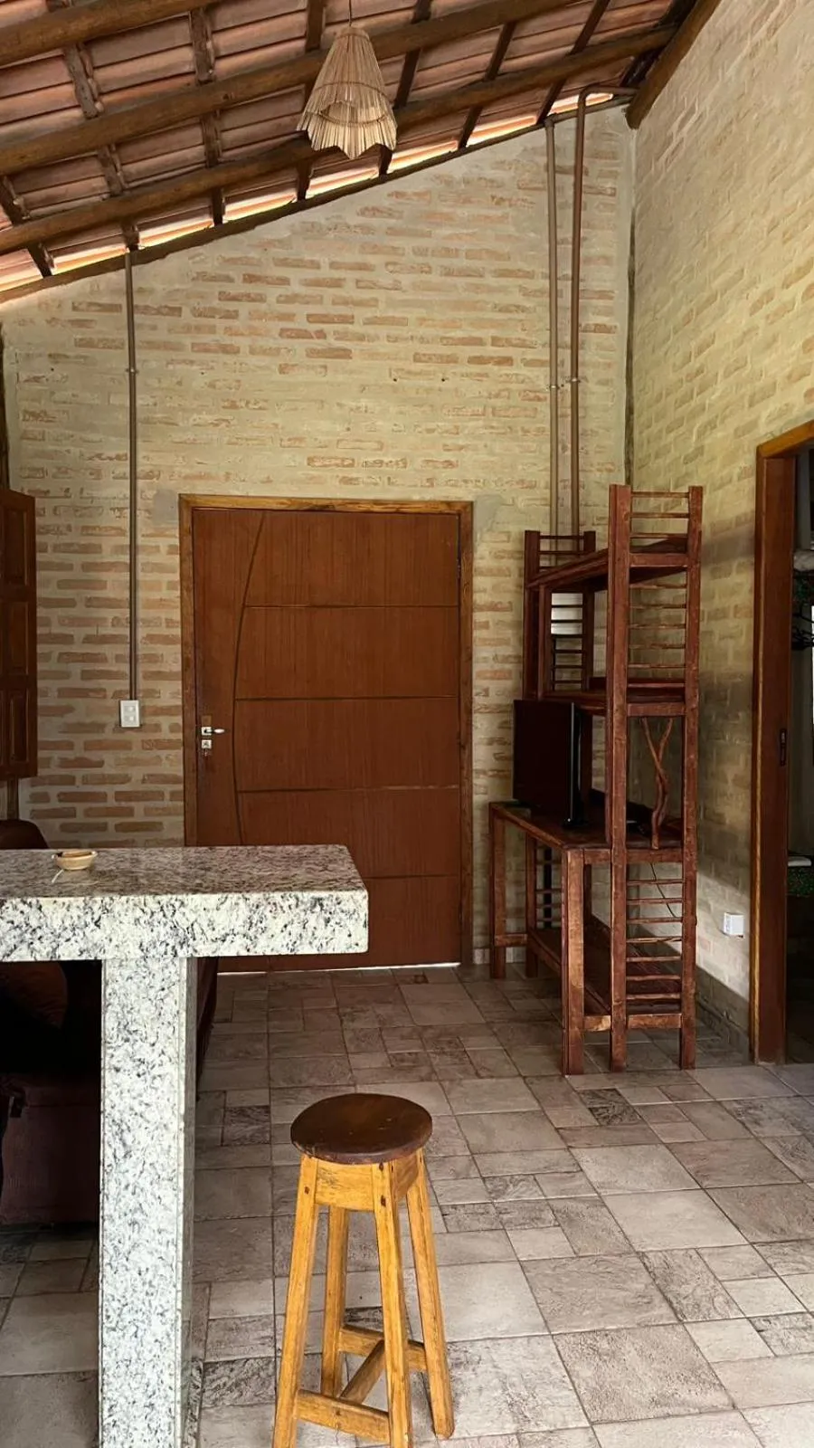 Kitchen or kitchenette in Vila das Mangabeiras Corumbau