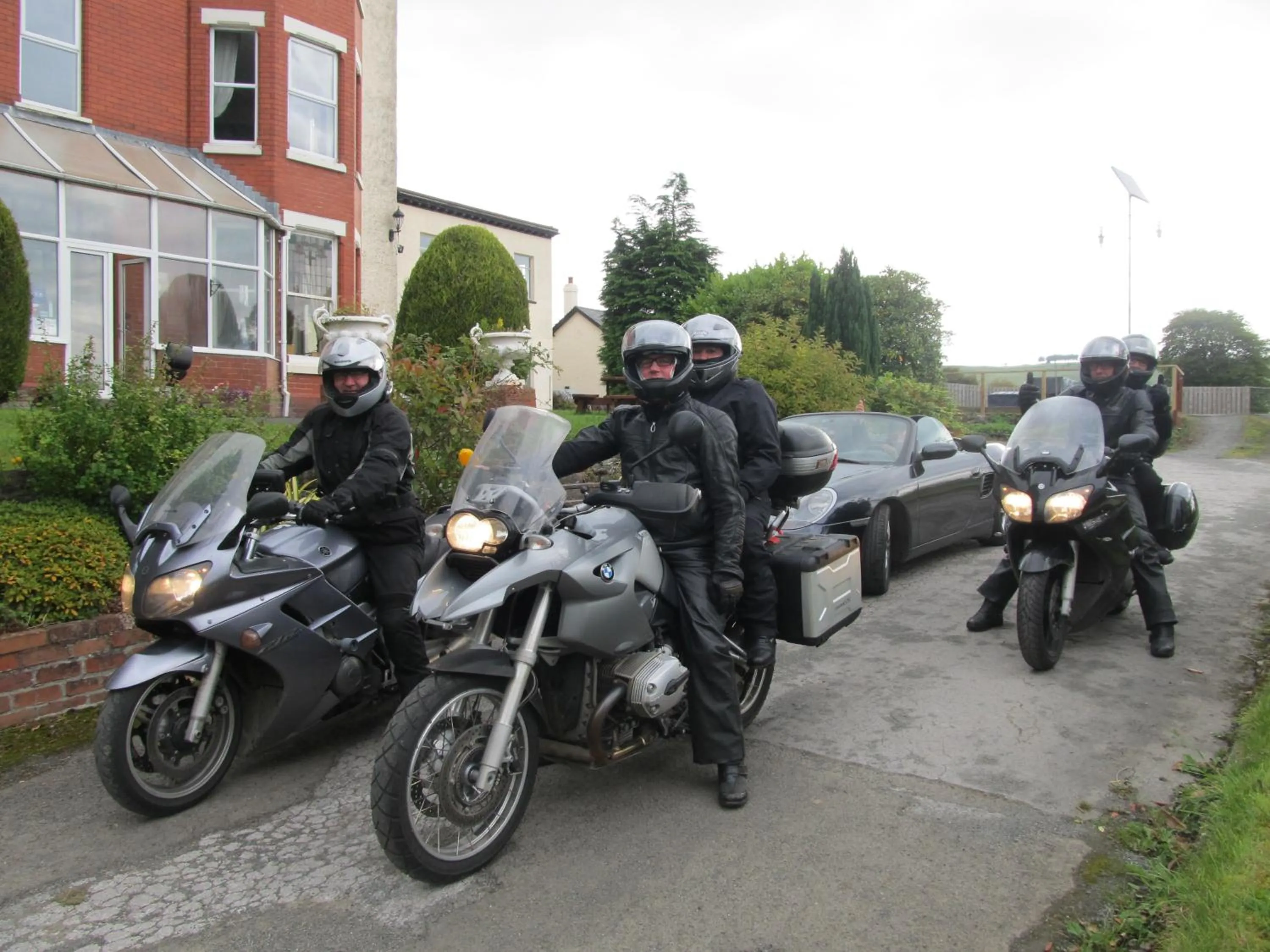 group of guests in Highland Moors
