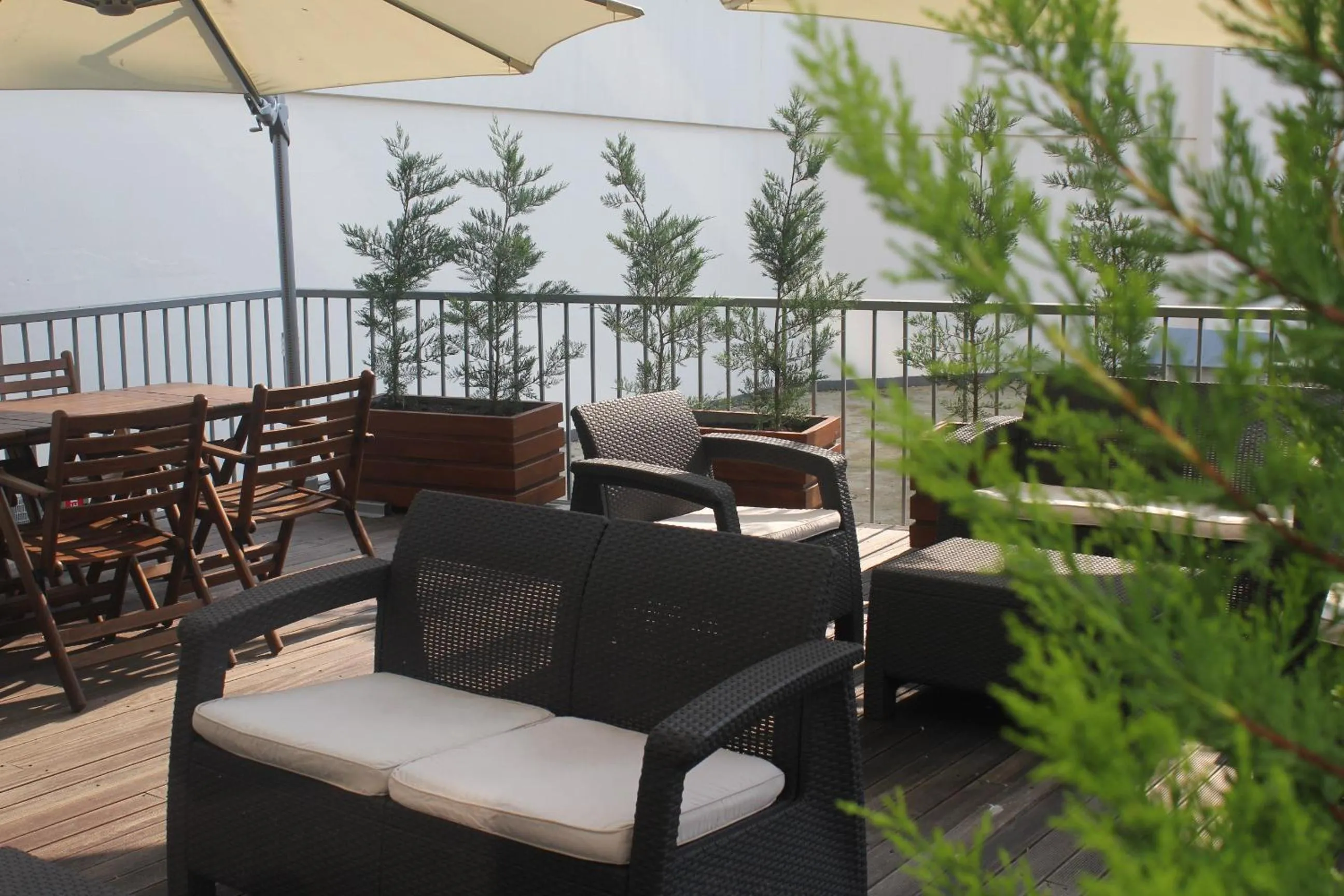 Balcony/Terrace in Nish İstanbul Suites & Hotel