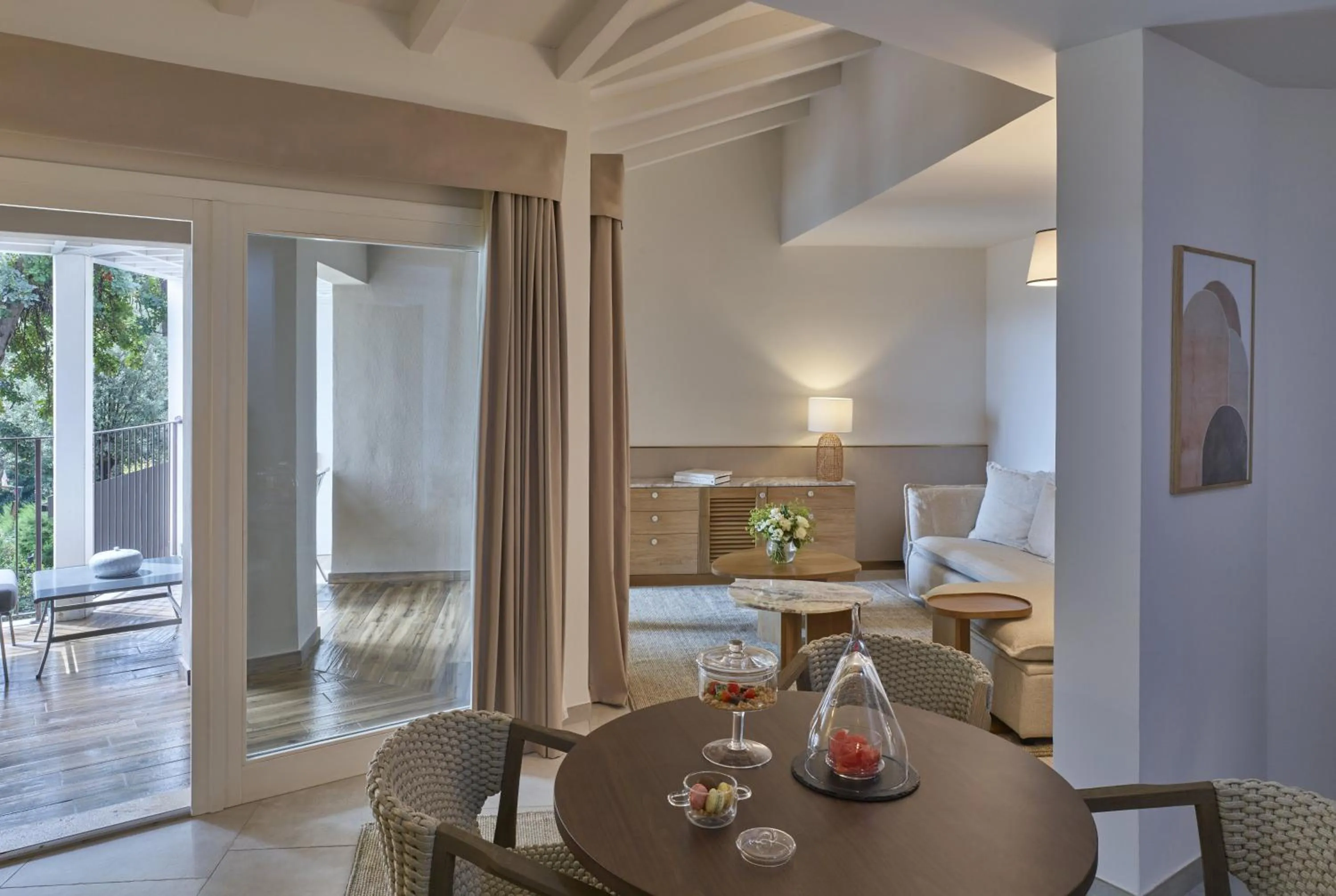 Seating area in Conrad Chia Laguna Sardinia