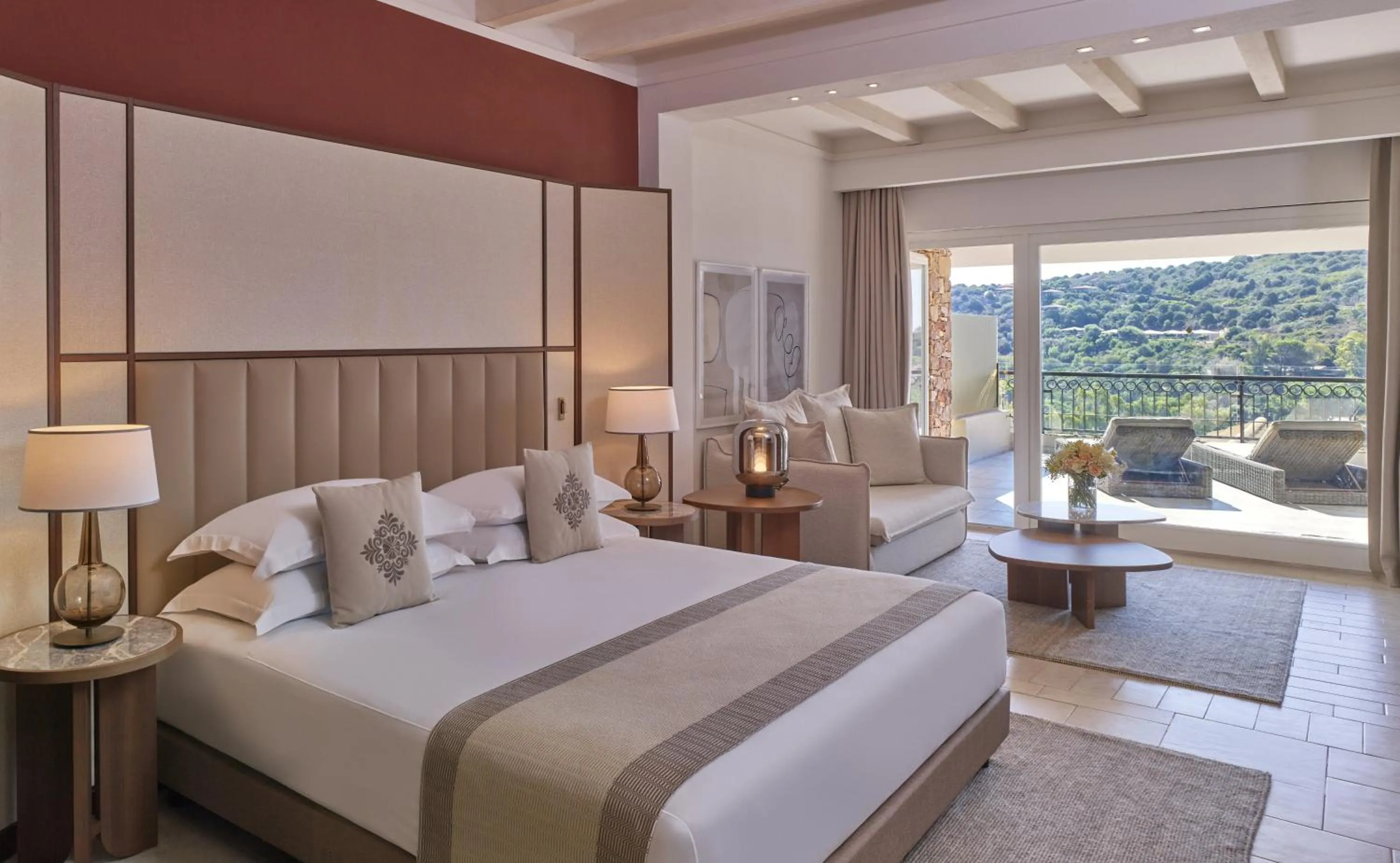 Natural landscape, Bed in Conrad Chia Laguna Sardinia