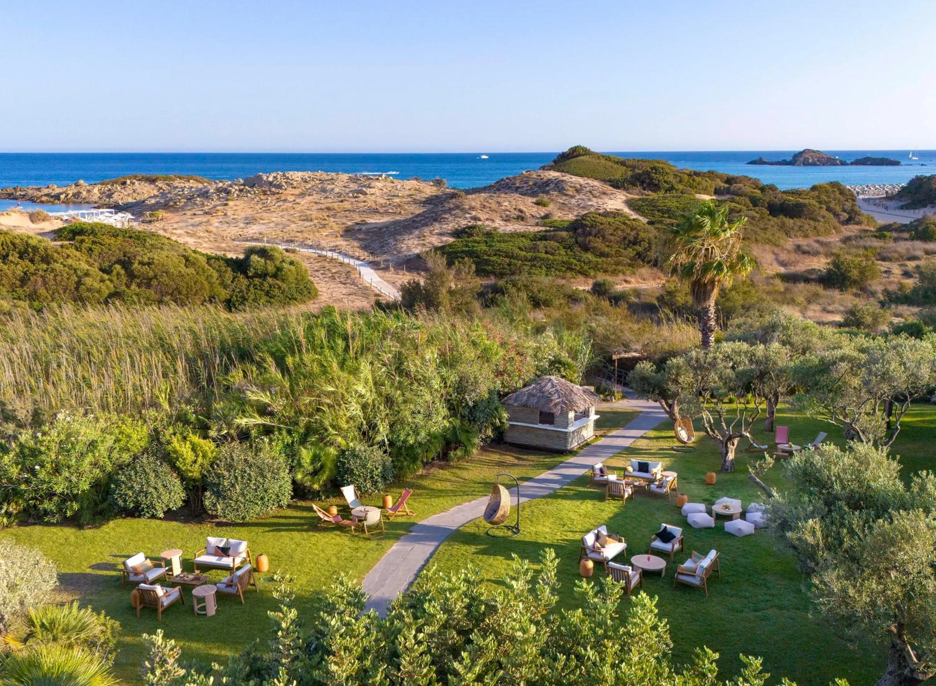 Restaurant/places to eat in Conrad Chia Laguna Sardinia