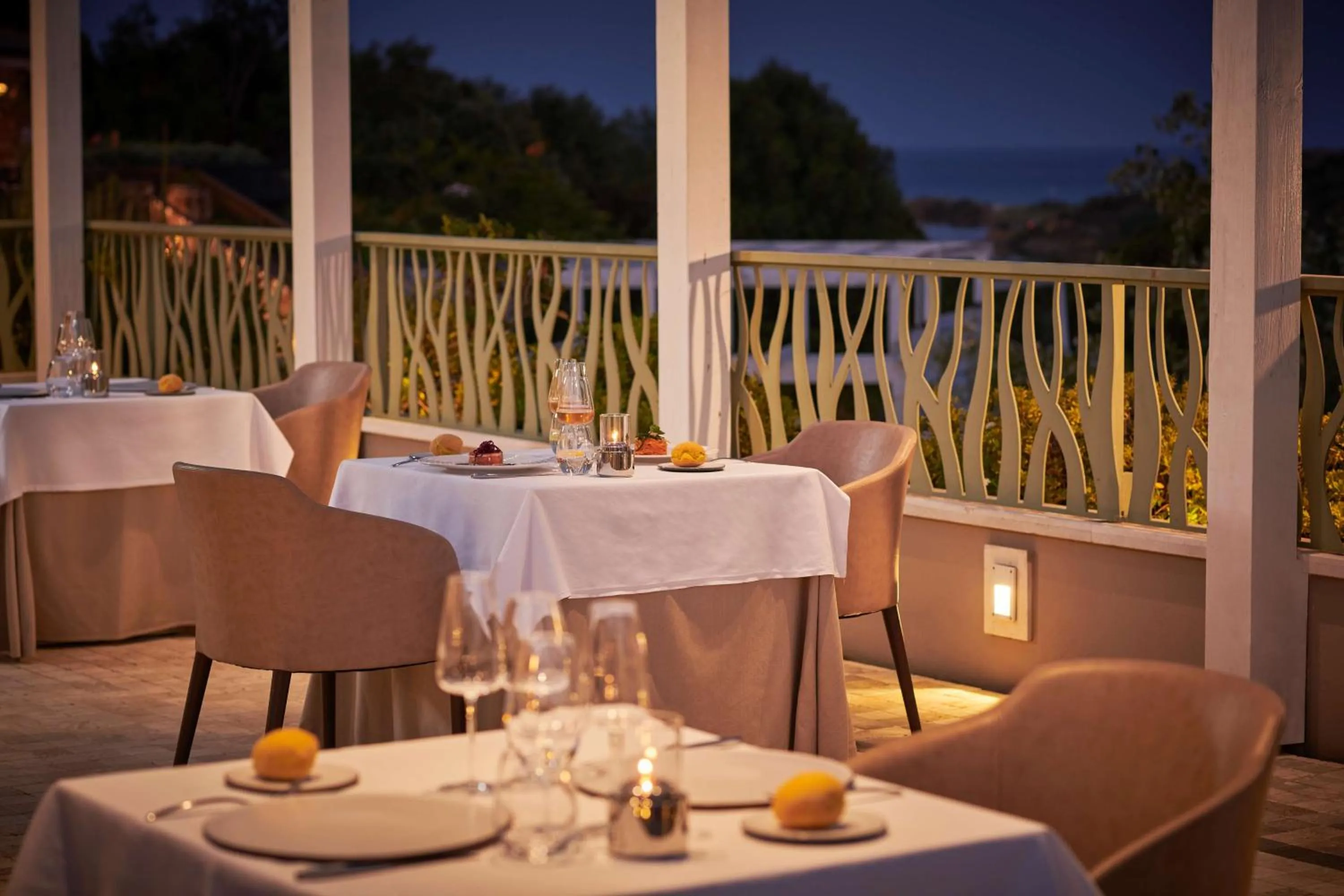 Restaurant/places to eat in Conrad Chia Laguna Sardinia