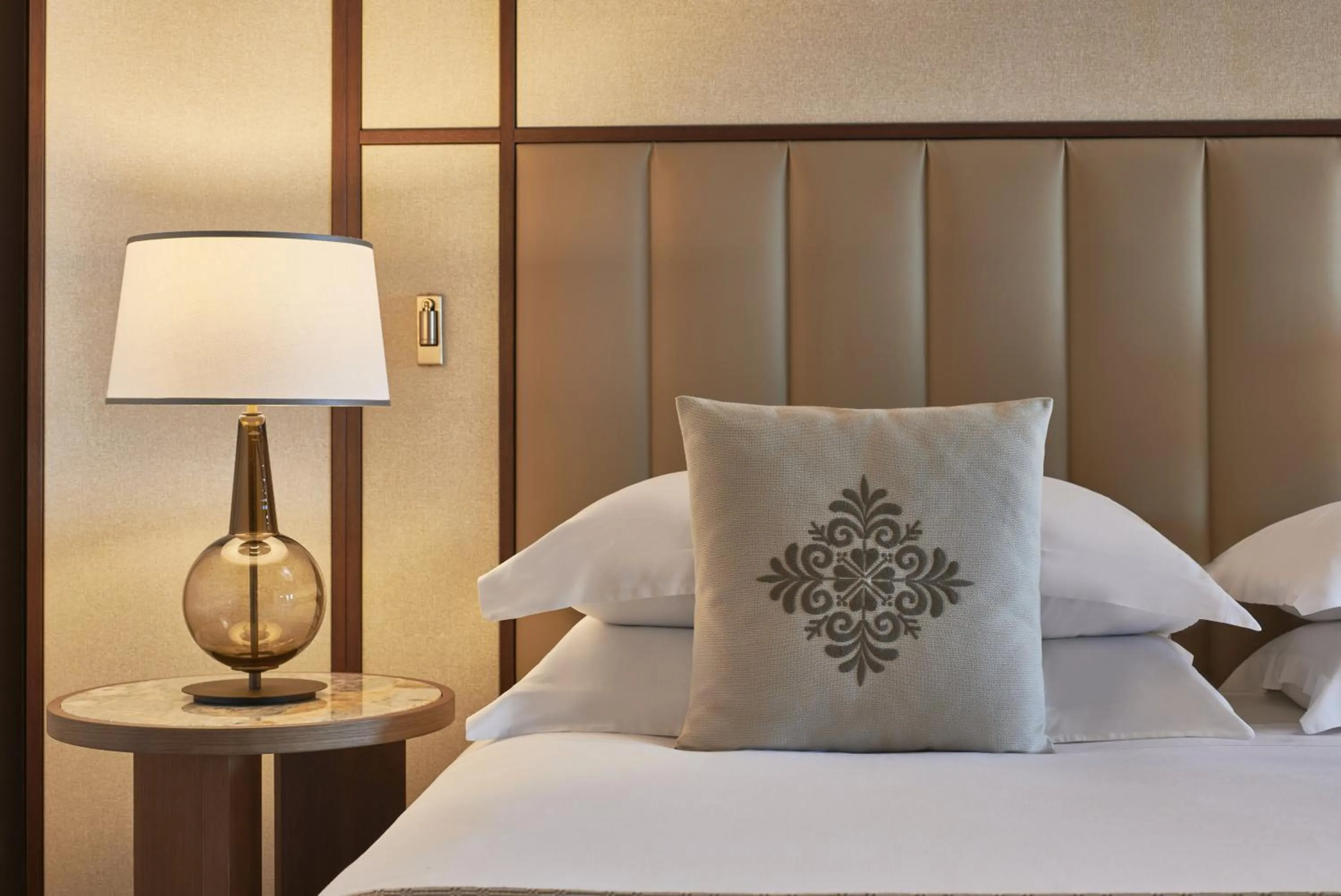 Bed in Conrad Chia Laguna Sardinia