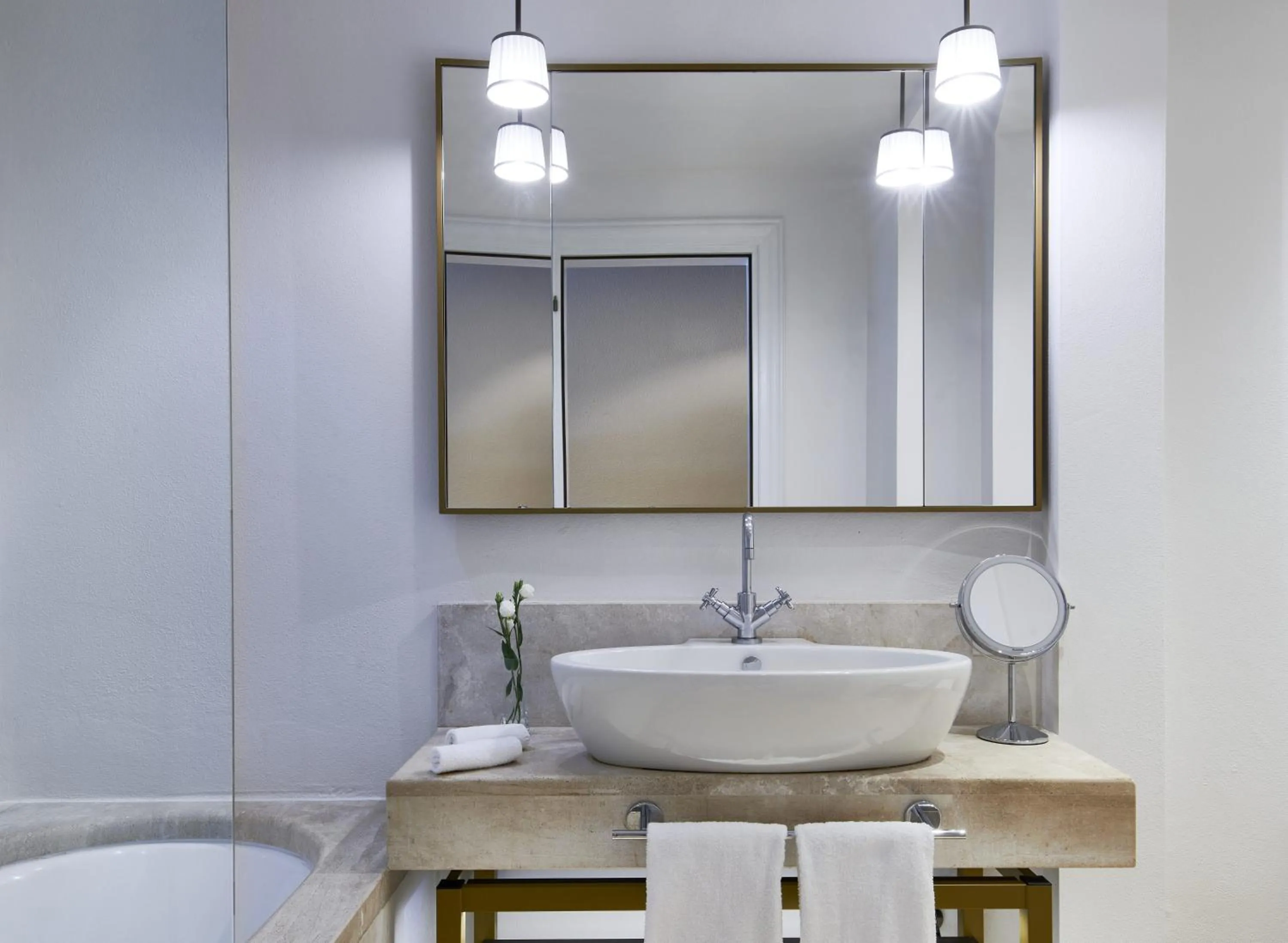 Bathroom in Conrad Chia Laguna Sardinia