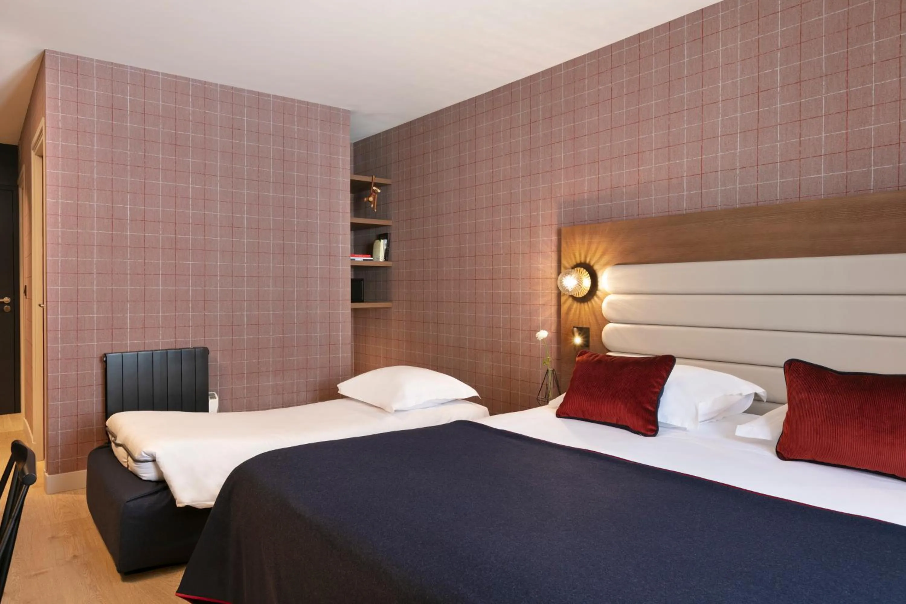 Bed in Hôtel Marielle