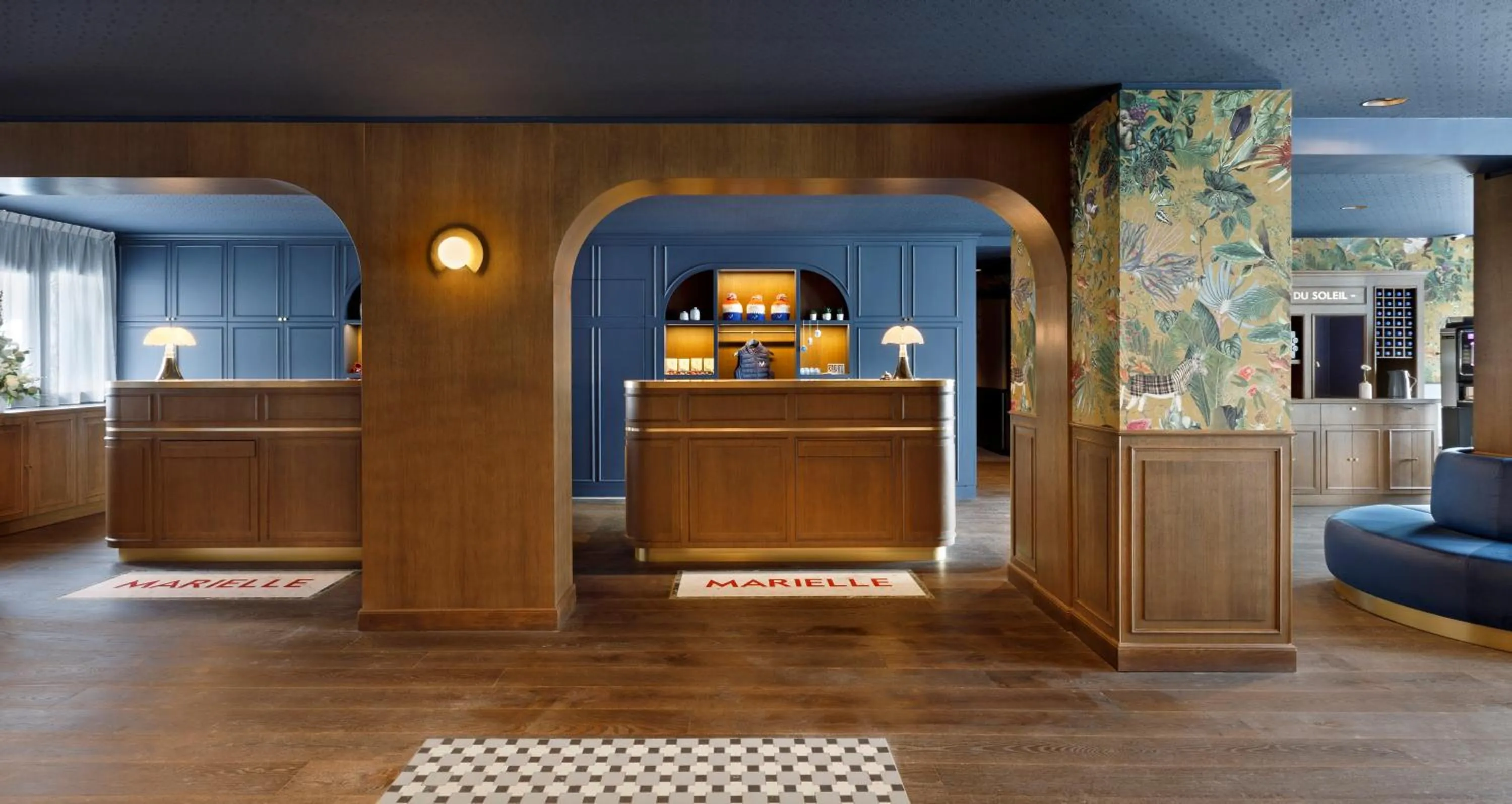 Lobby or reception in Hôtel Marielle