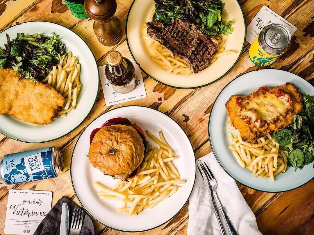 Restaurant/places to eat in The Victoria Hotel Bathurst