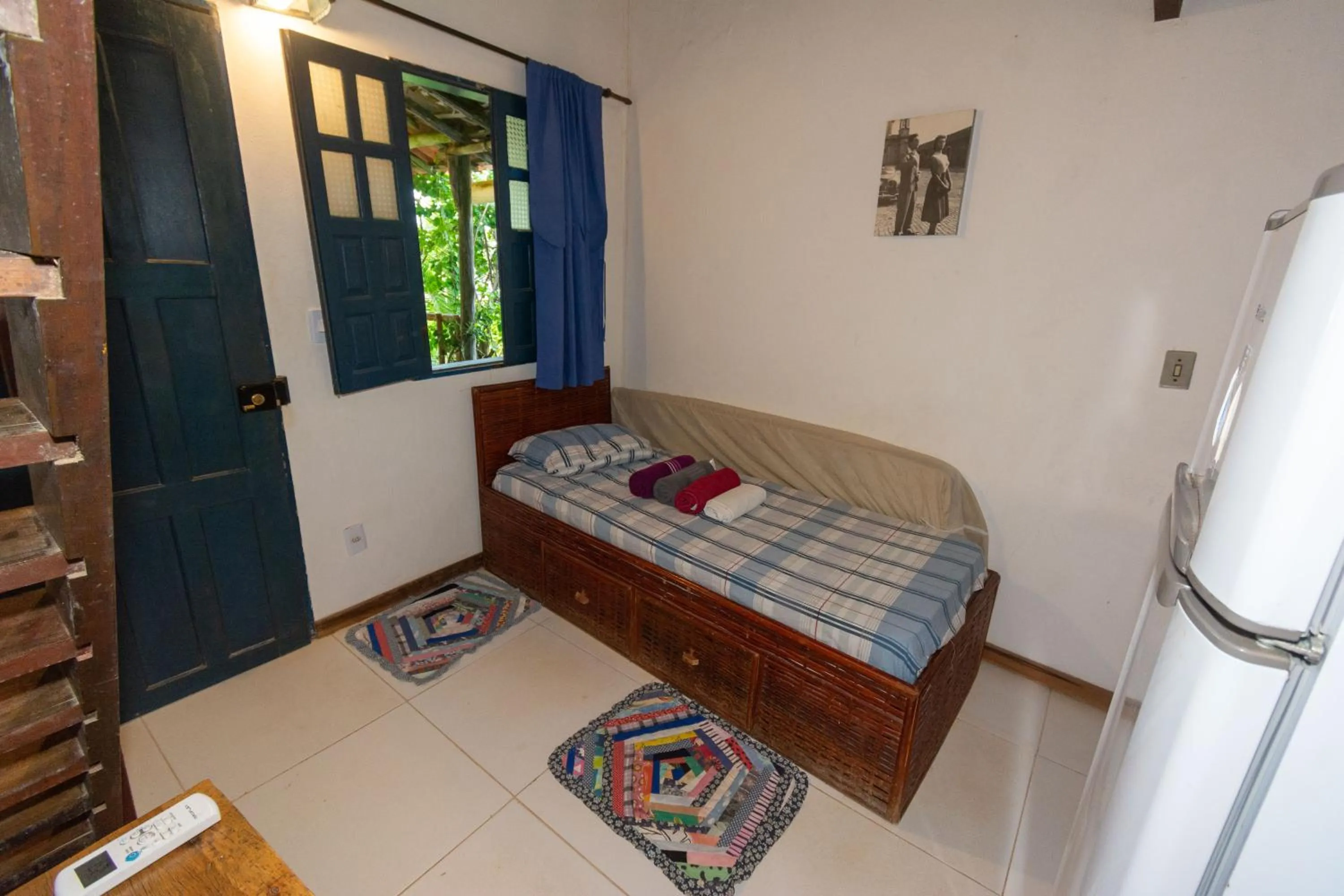 Seating area, Bed in Casa ImBale