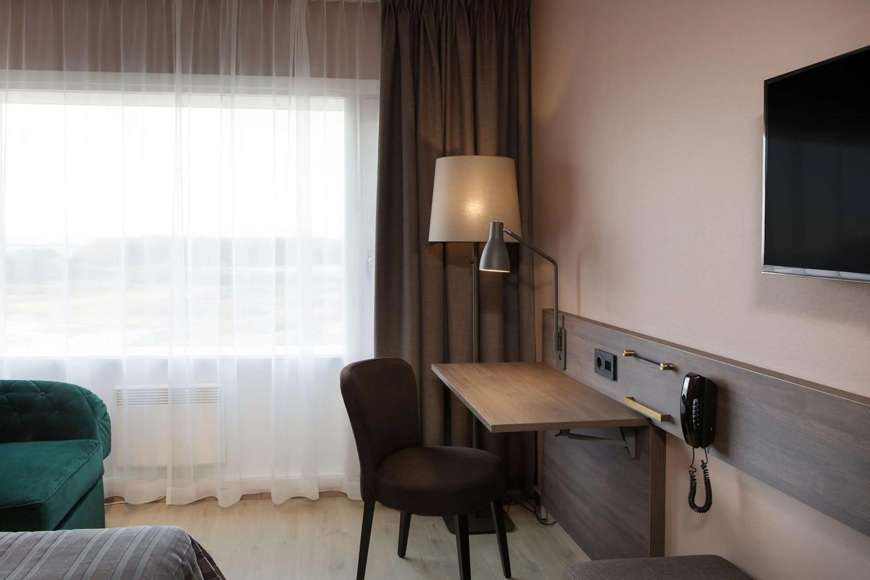 Bedroom in Scandic Hell