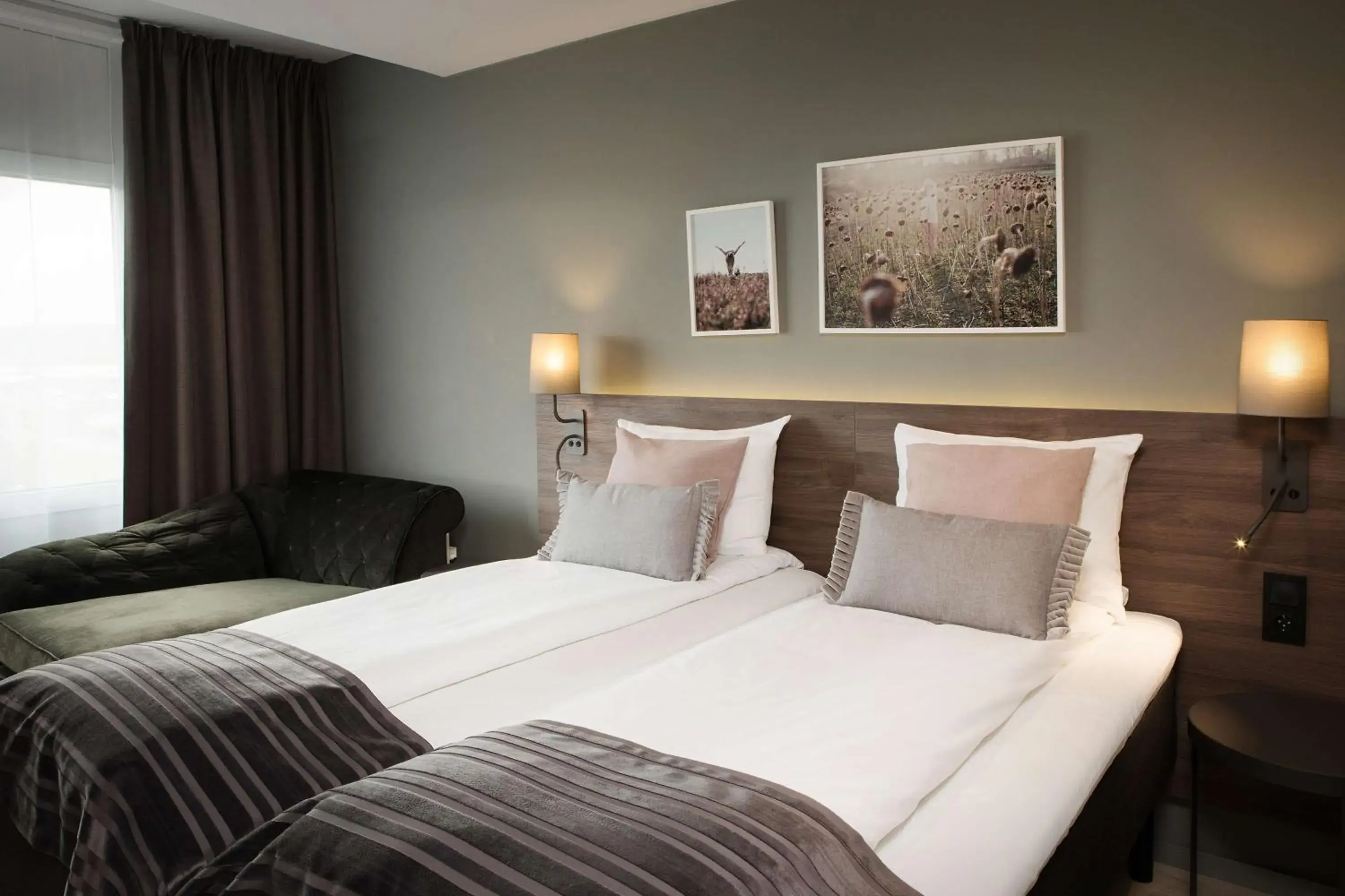 Superior Twin Room with Sea View in Scandic Hell Superior Twin Room with Sea View in Scandic Hell