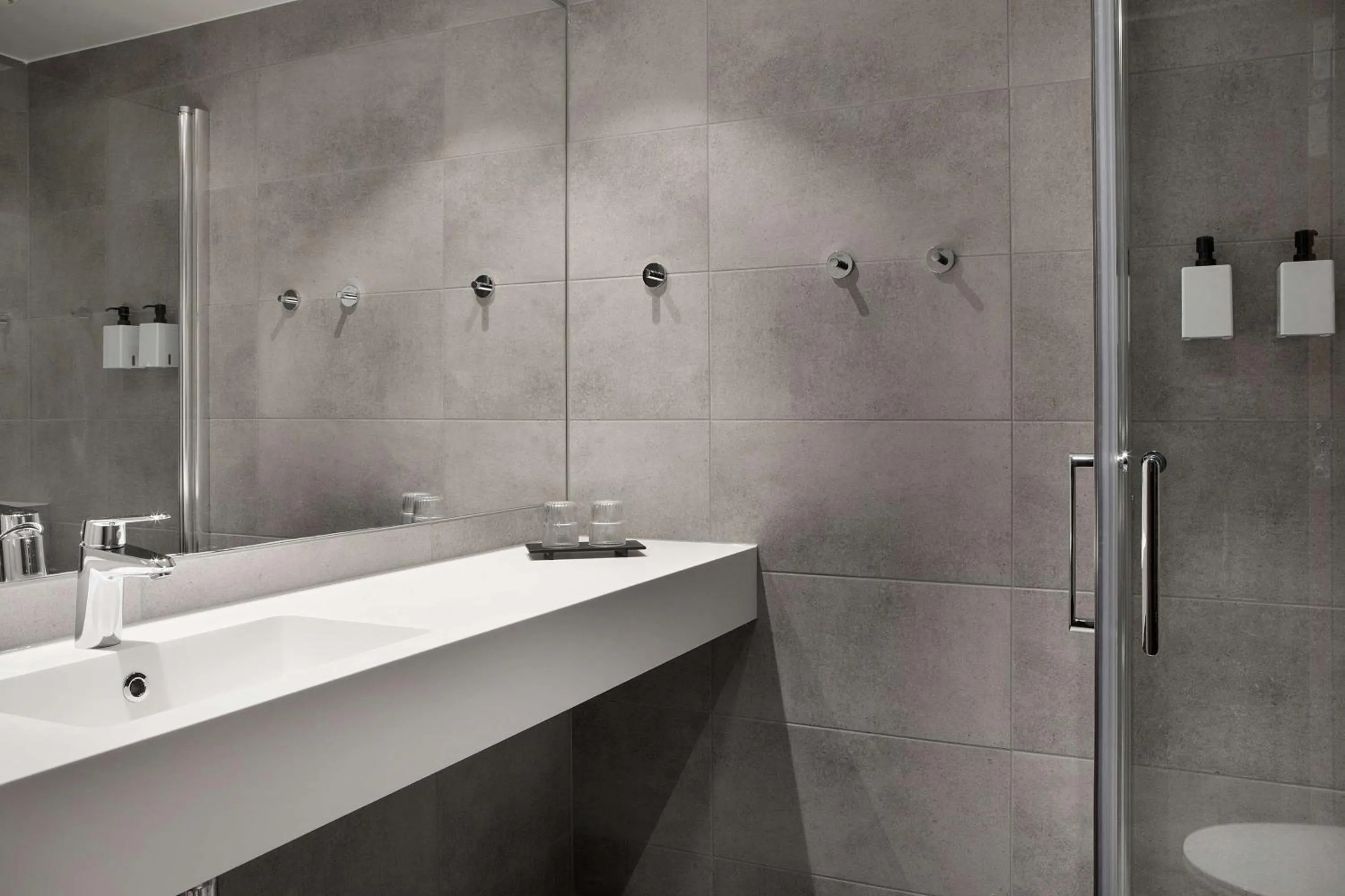 Bathroom in Scandic Hell