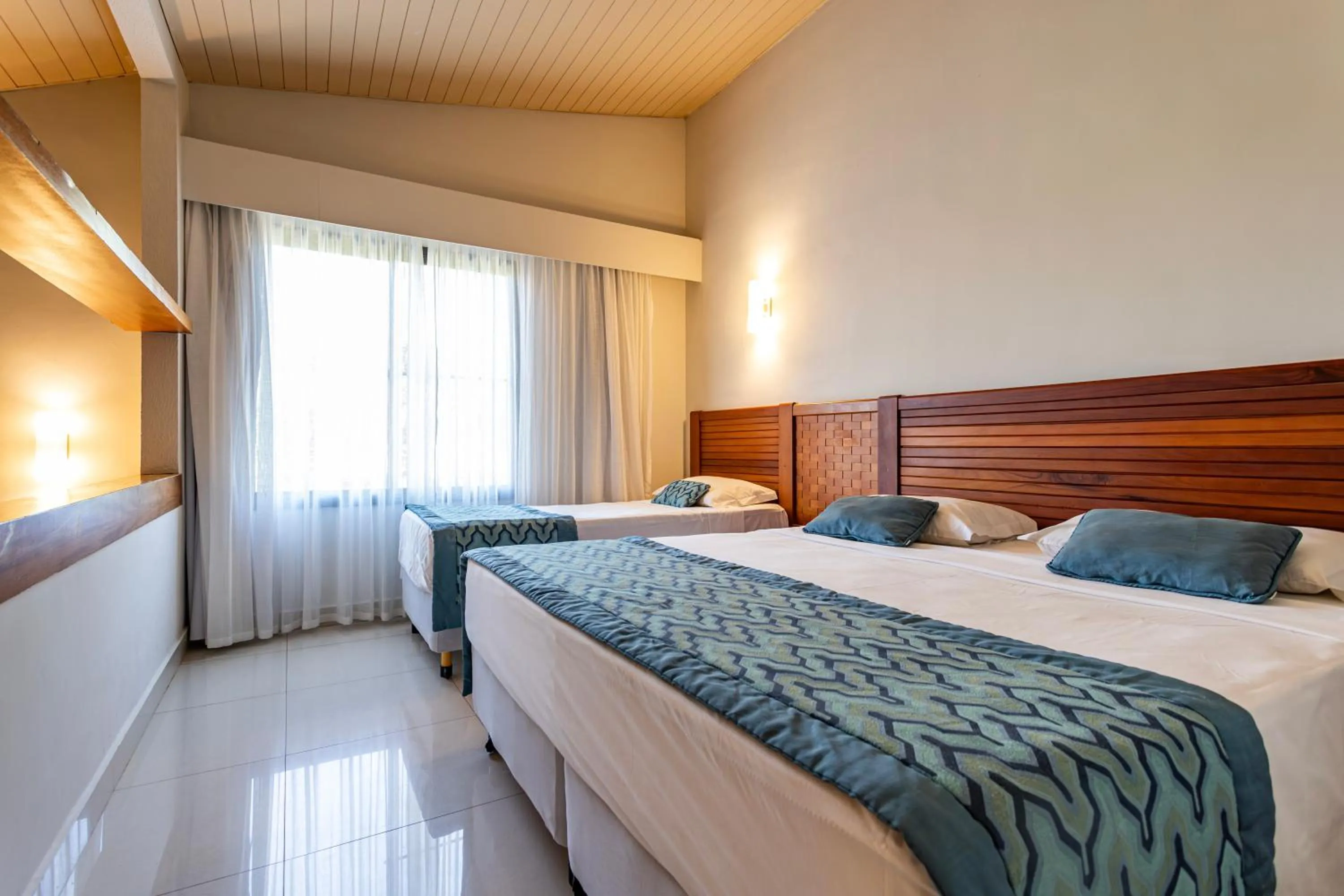 Bed in Rio Quente Resorts - Hotel Luupi