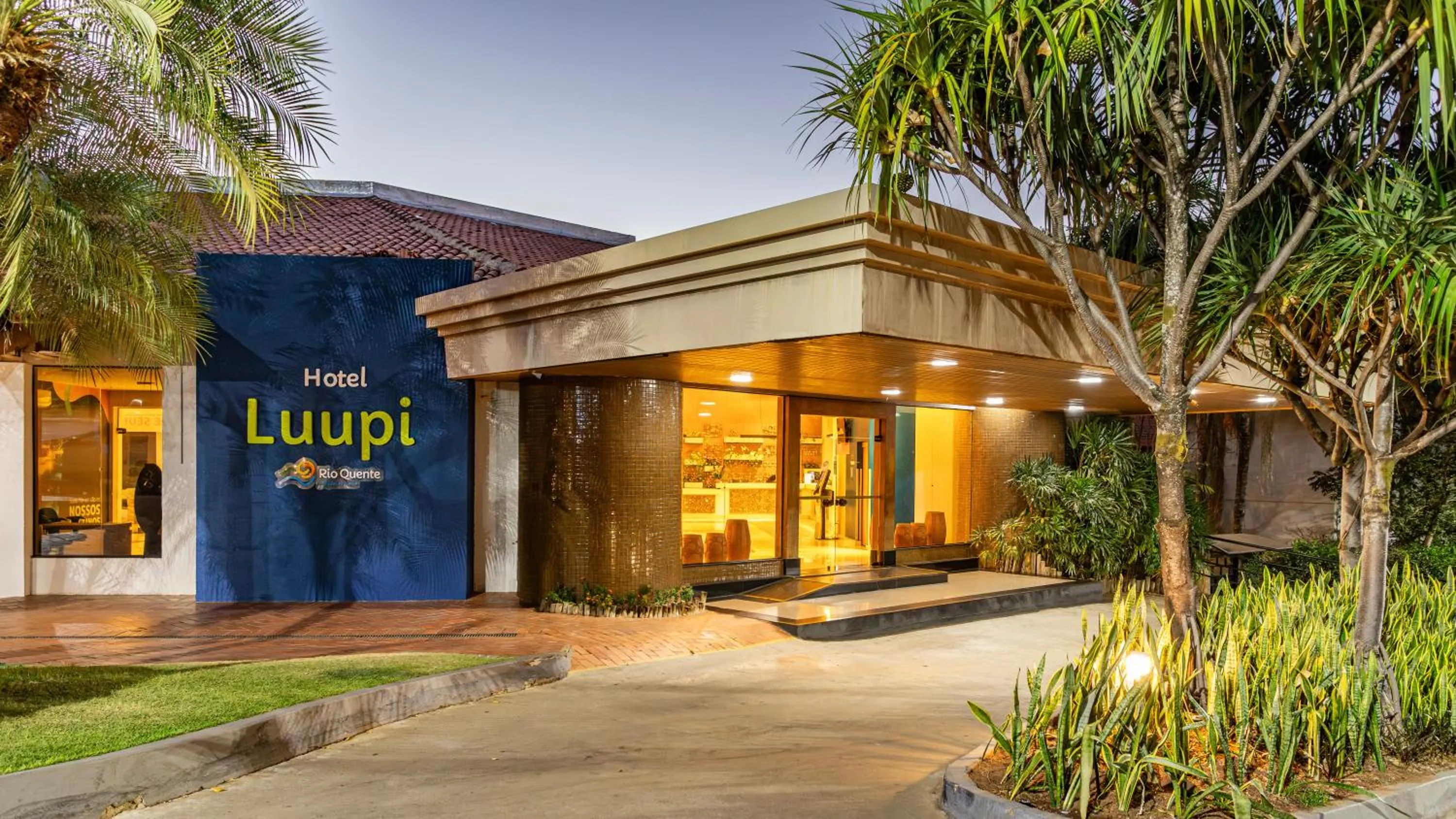 Property building in Rio Quente Resorts - Hotel Luupi