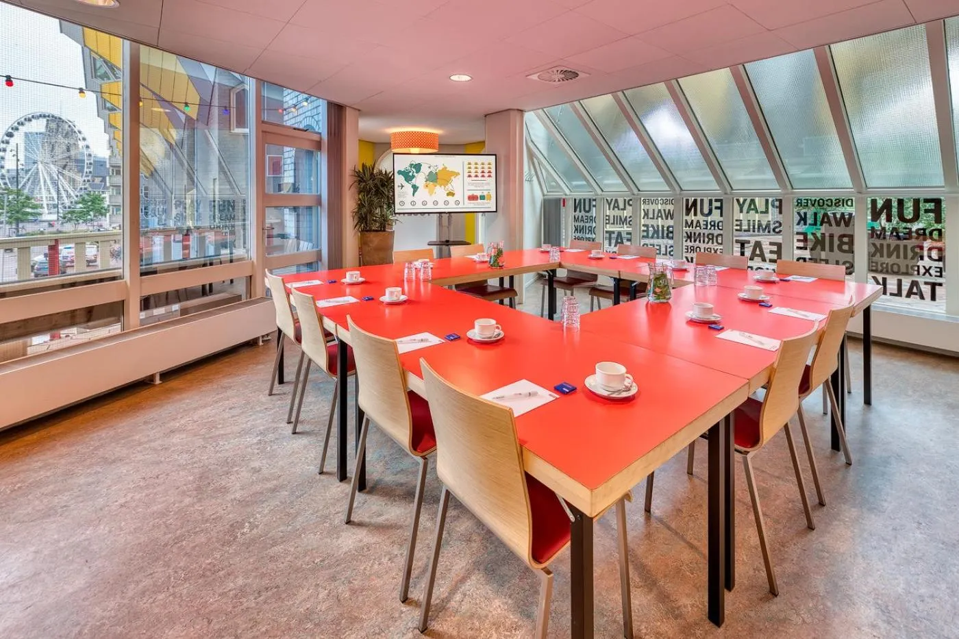 Business facilities in Stayokay Hostel Rotterdam - fully renovated April 2026