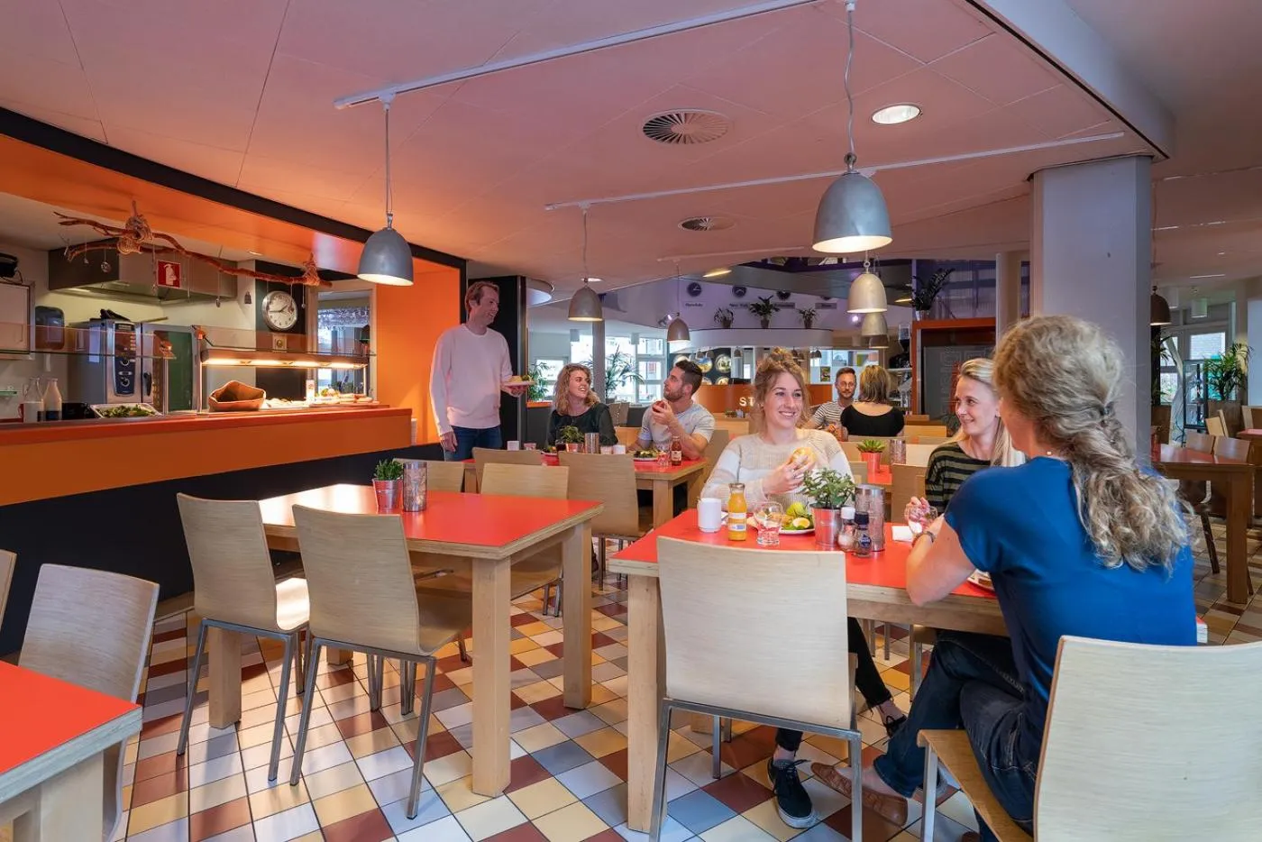 Restaurant/places to eat in Stayokay Hostel Rotterdam - fully renovated April 2026