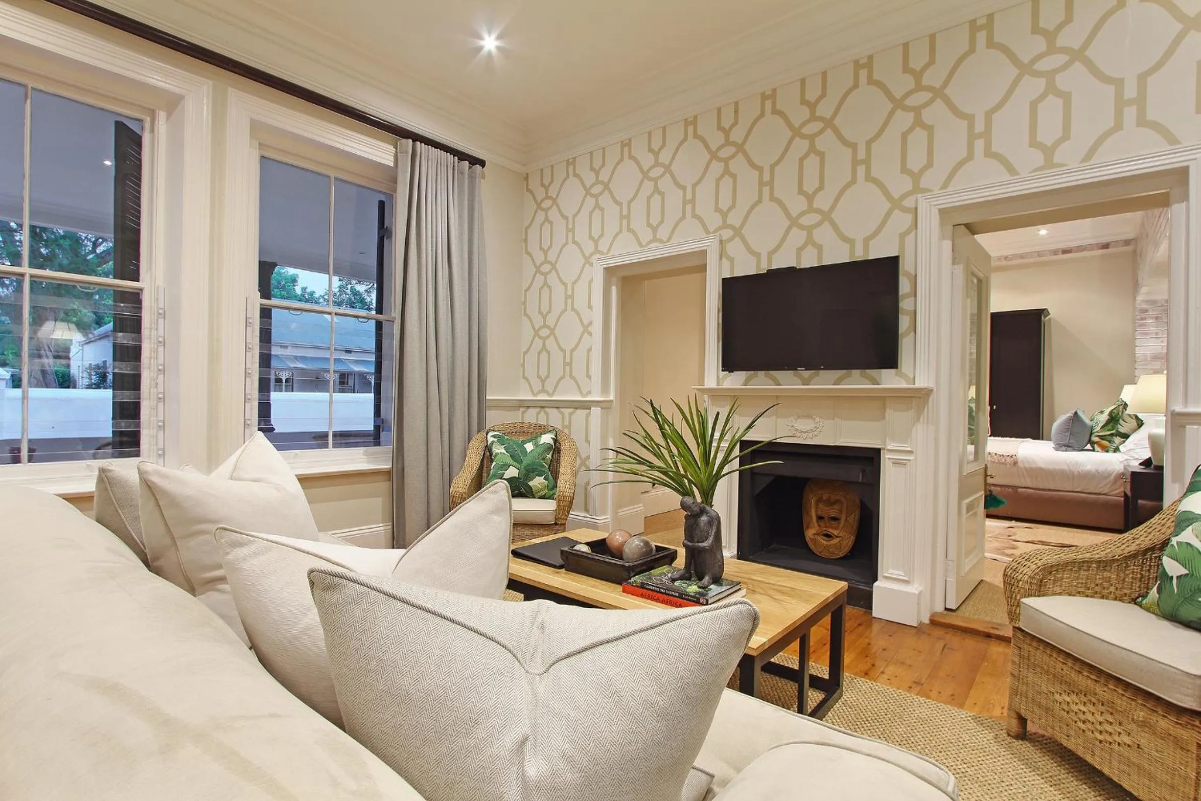 Living room in Stellenbosch Manor