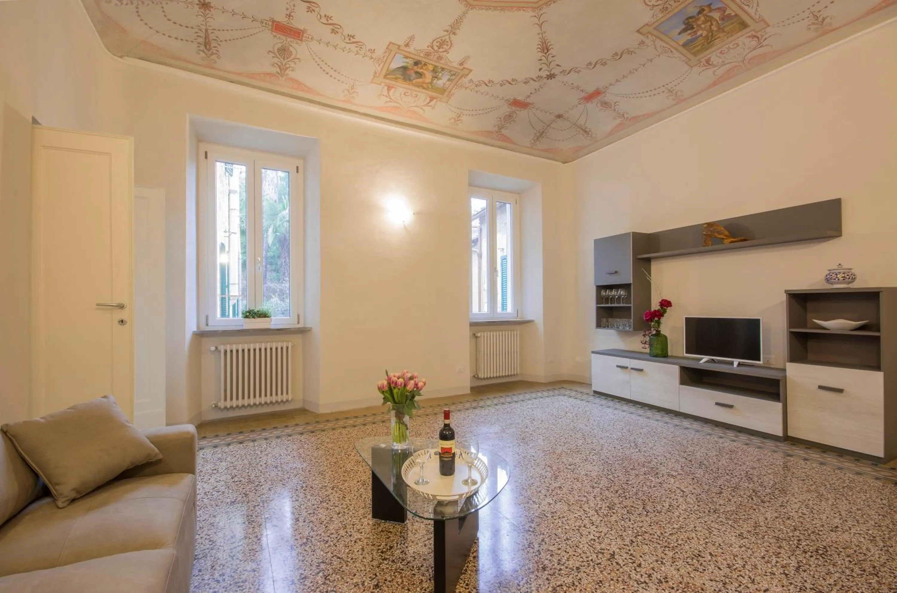 Seating area in Regis Condo