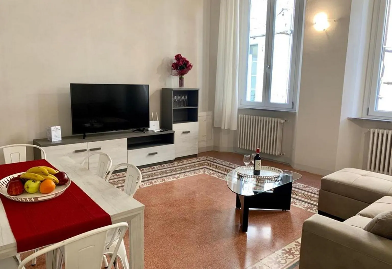 Living room in Regis Condo