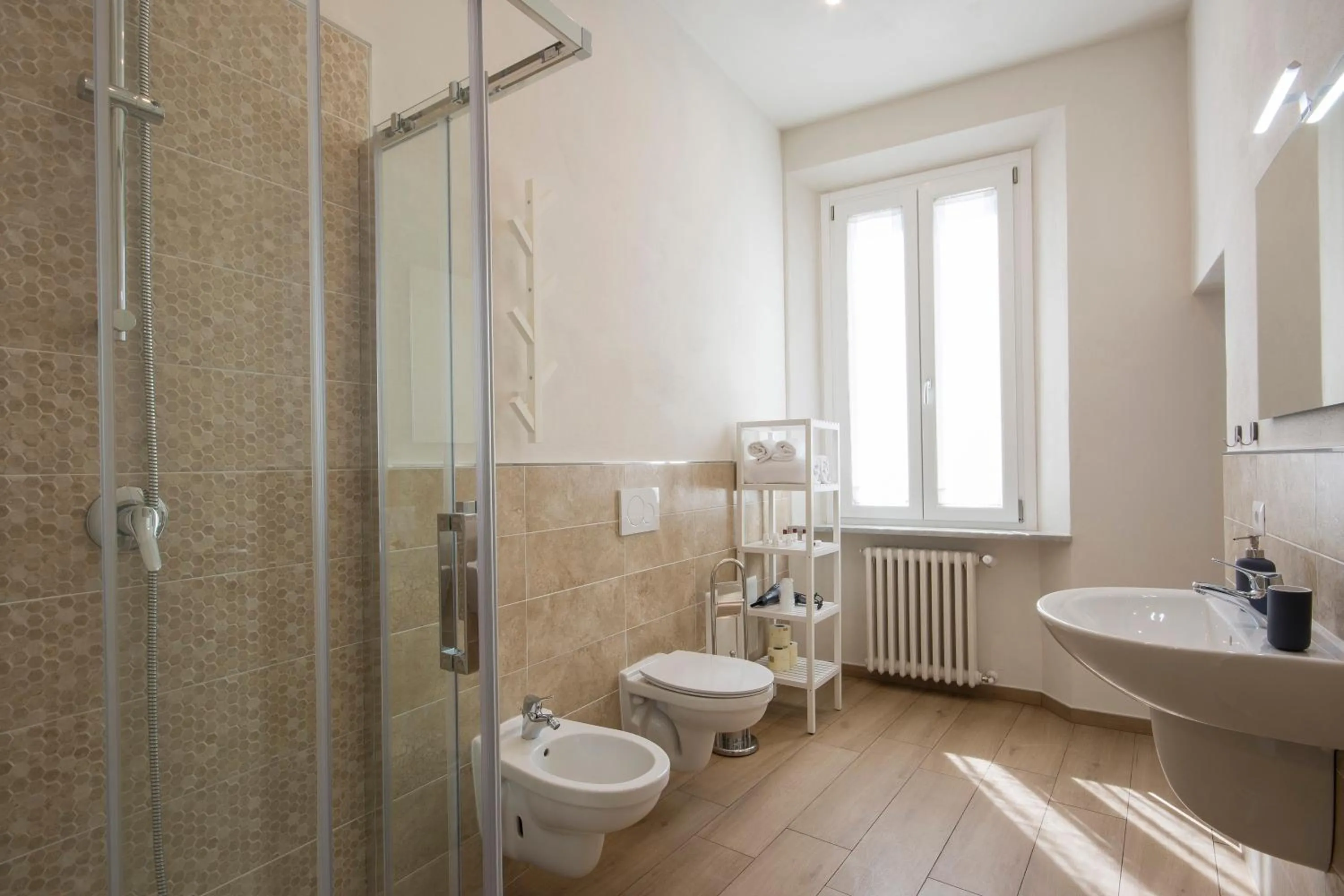 Shower in Regis Condo