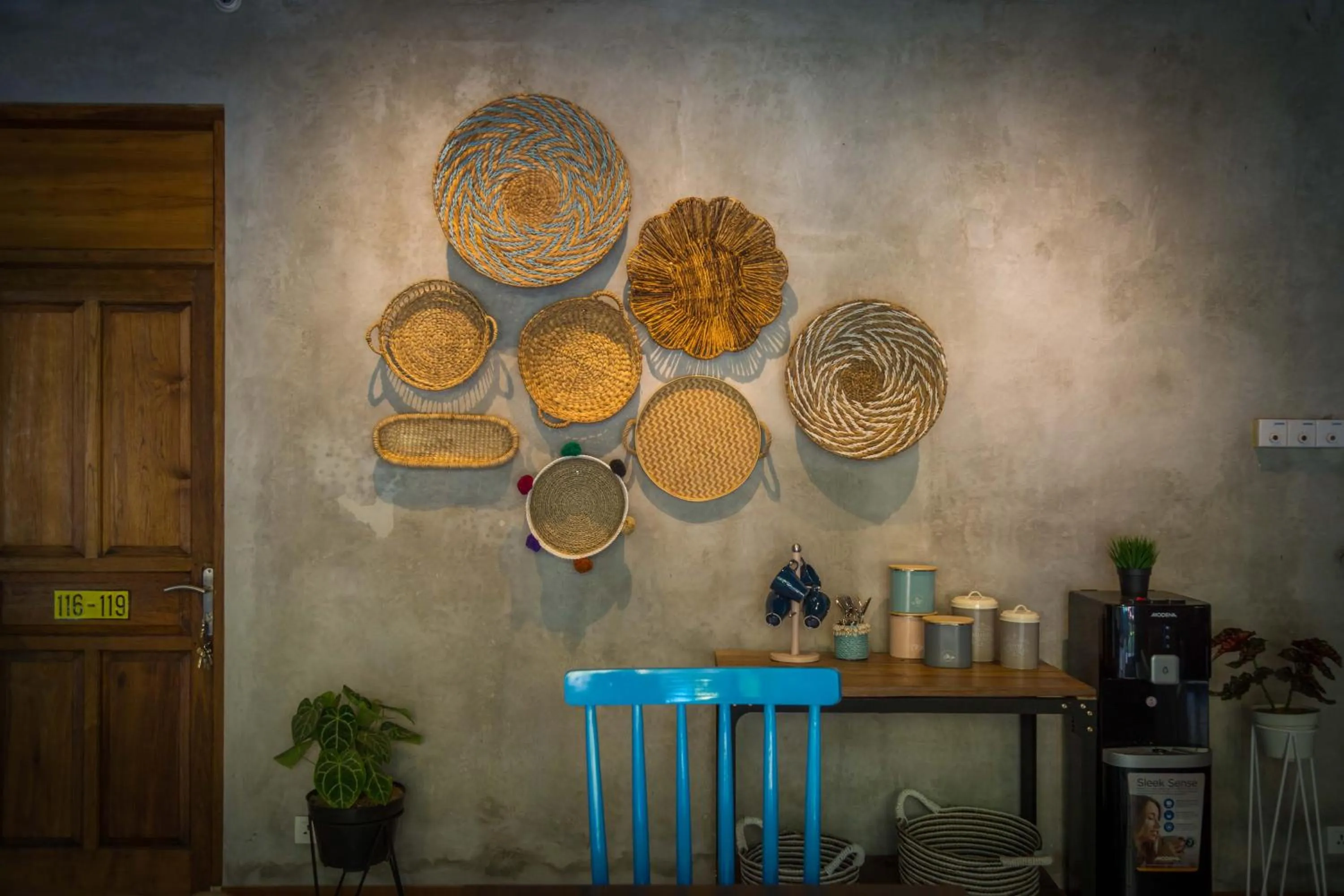 Dining area in Interconnection Hostel