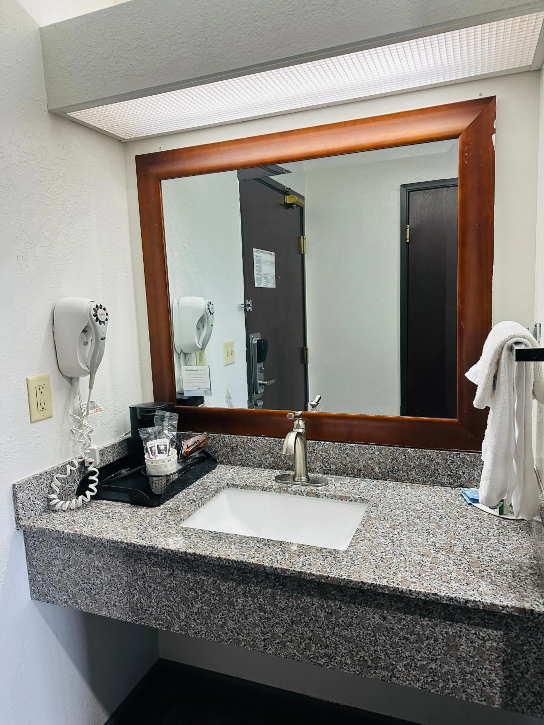 Bathroom in Baymont by Wyndham Piqua