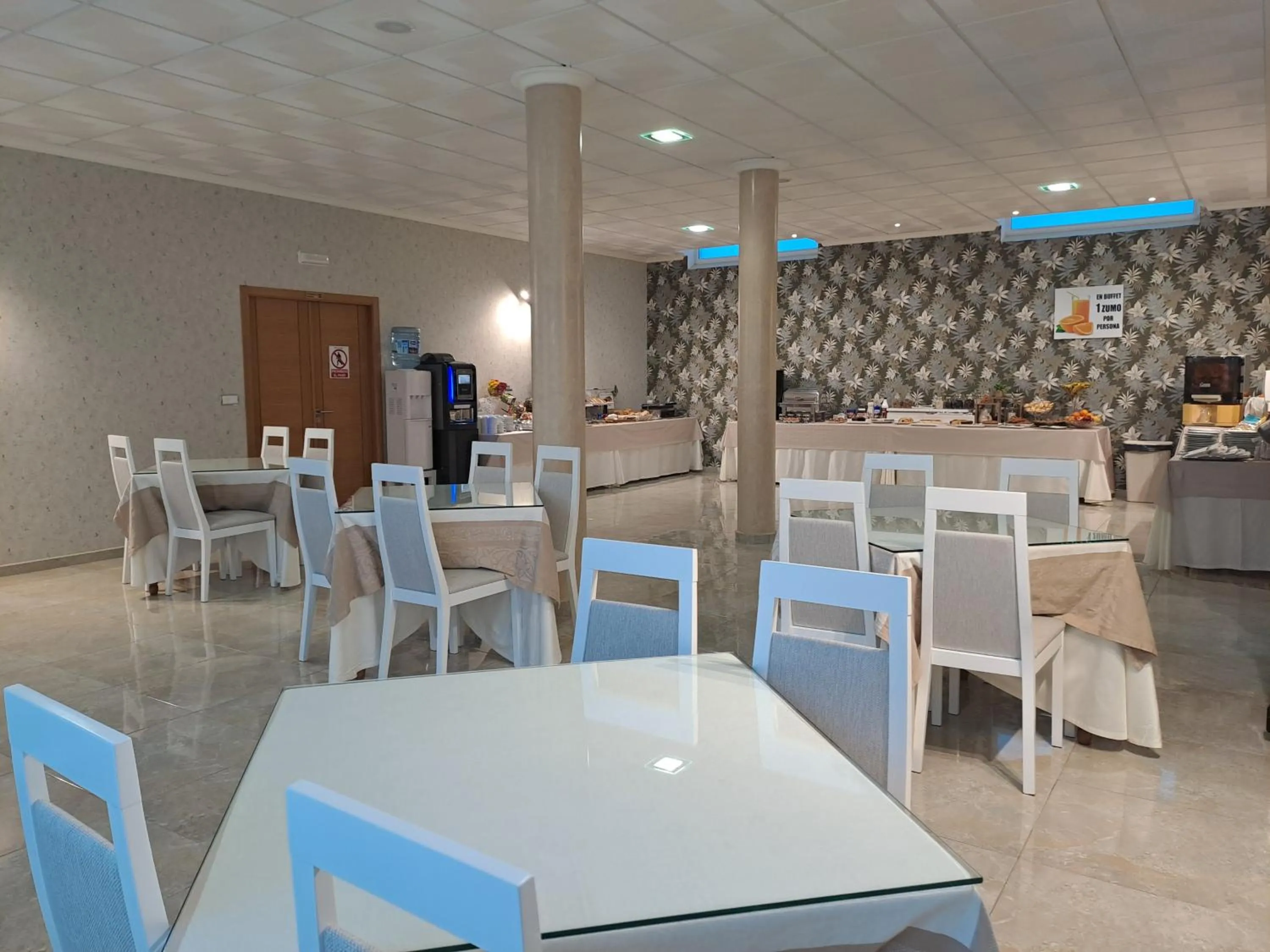 Breakfast in Hotel Playa Compostela