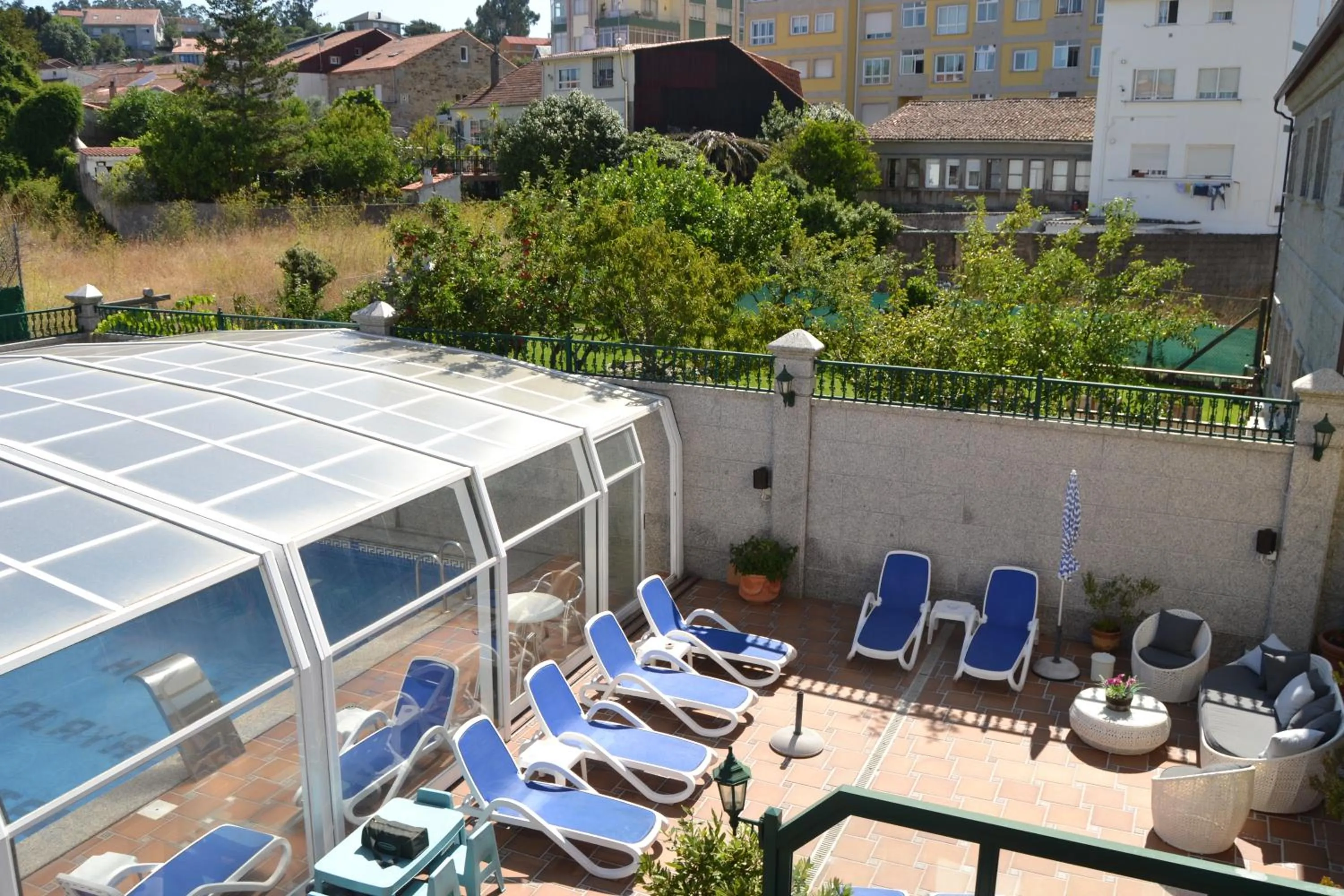 Swimming pool in Hotel Playa Compostela