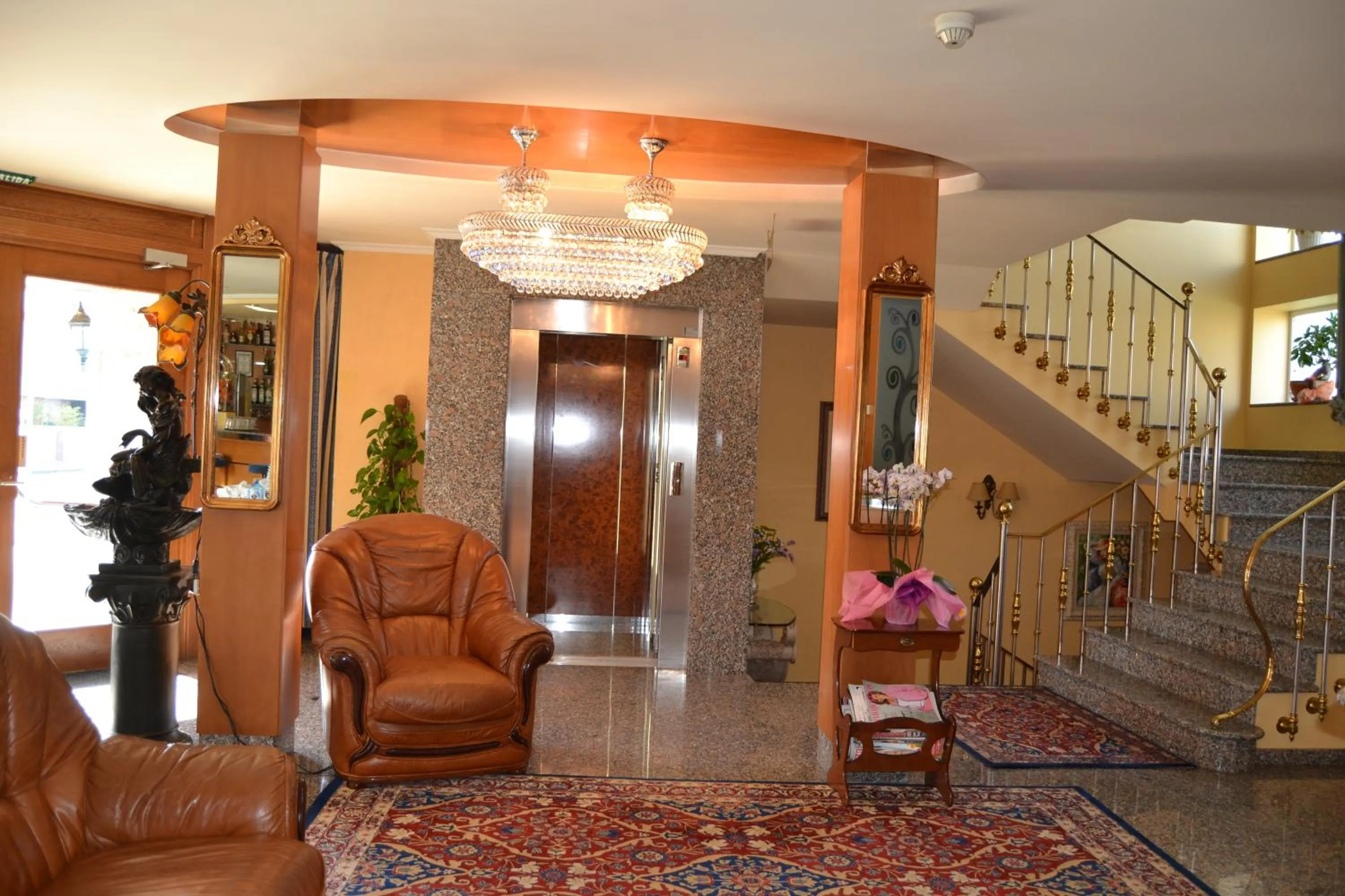 Lobby or reception in Hotel Playa Compostela