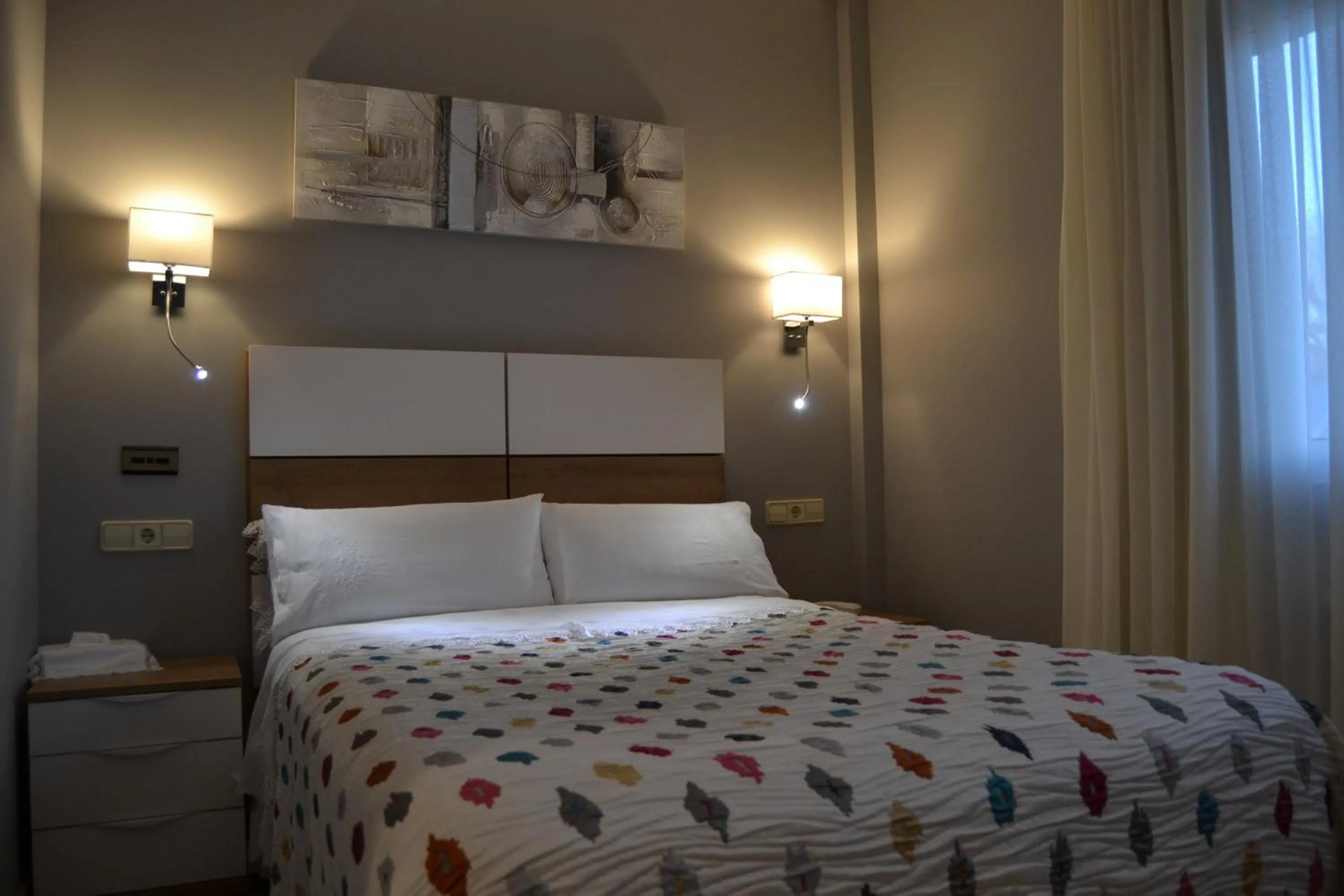 Bed in Hotel Playa Compostela