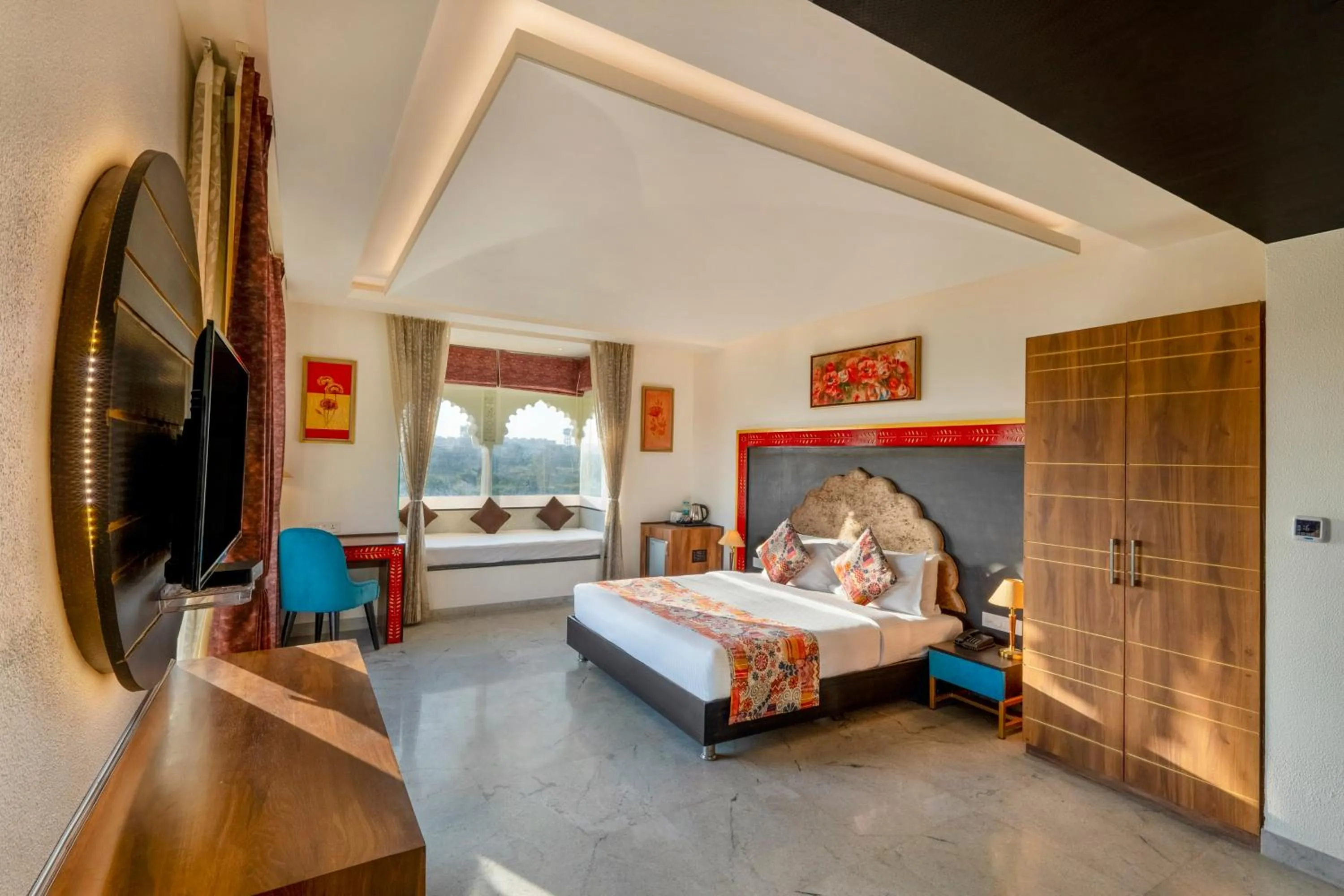 Bed in Sterling Balicha Udaipur