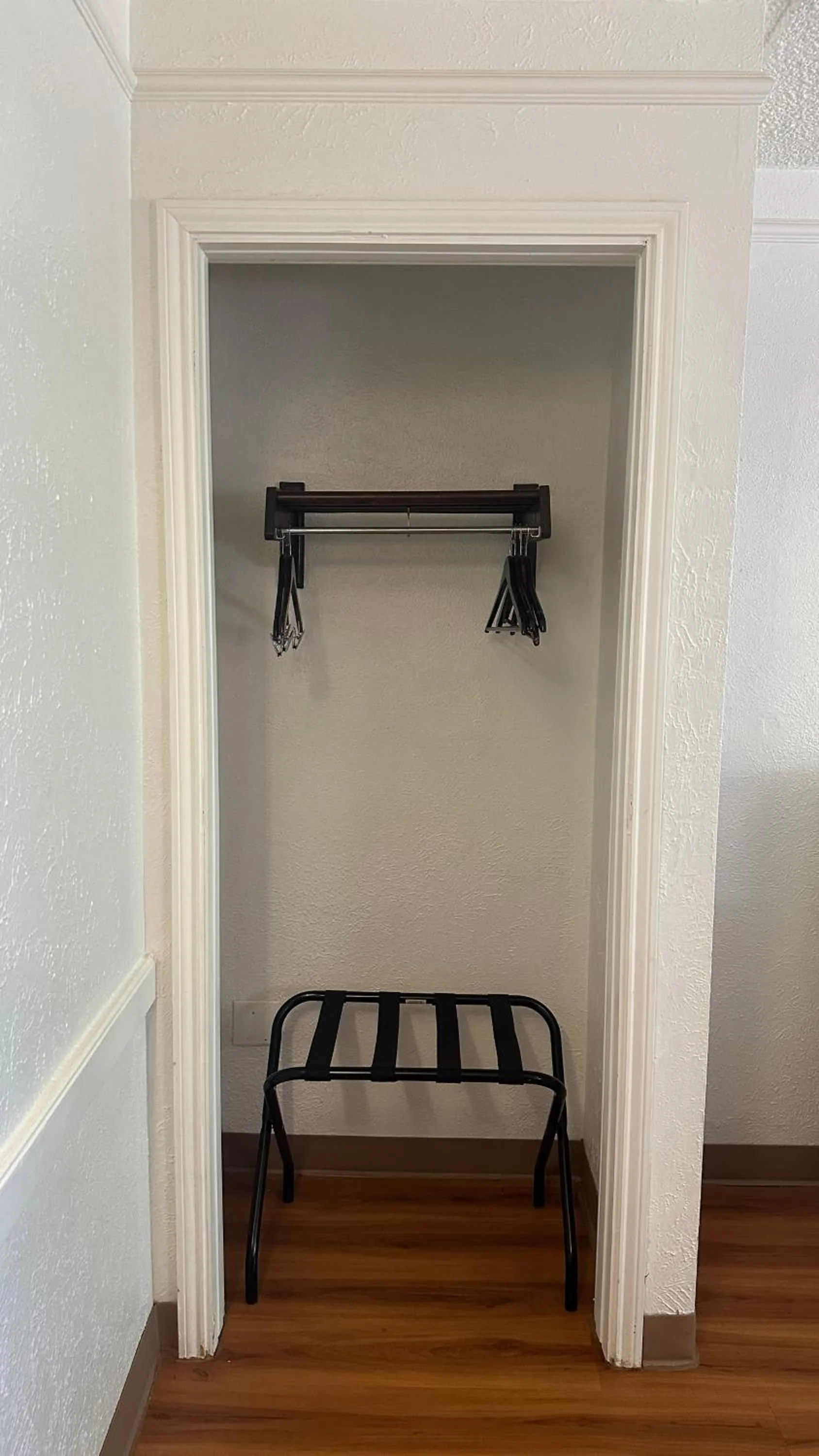 wardrobe in Motel 6-Beaumont, TX