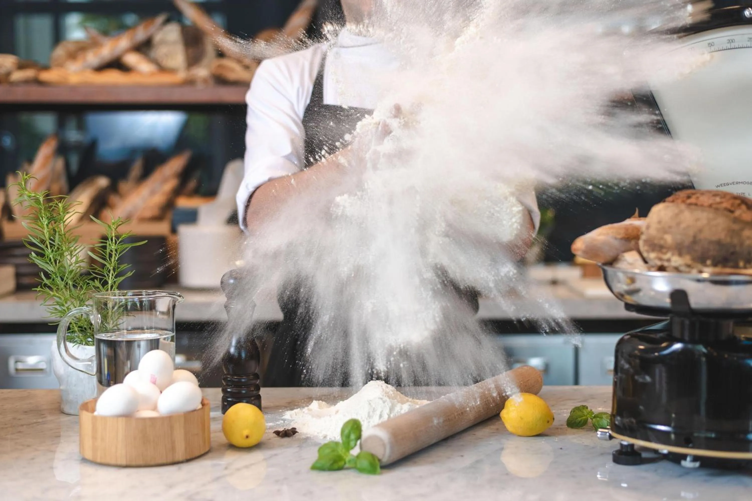 Kitchen or kitchenette in Al Messila, A Luxury Collection Resort & Spa, Doha