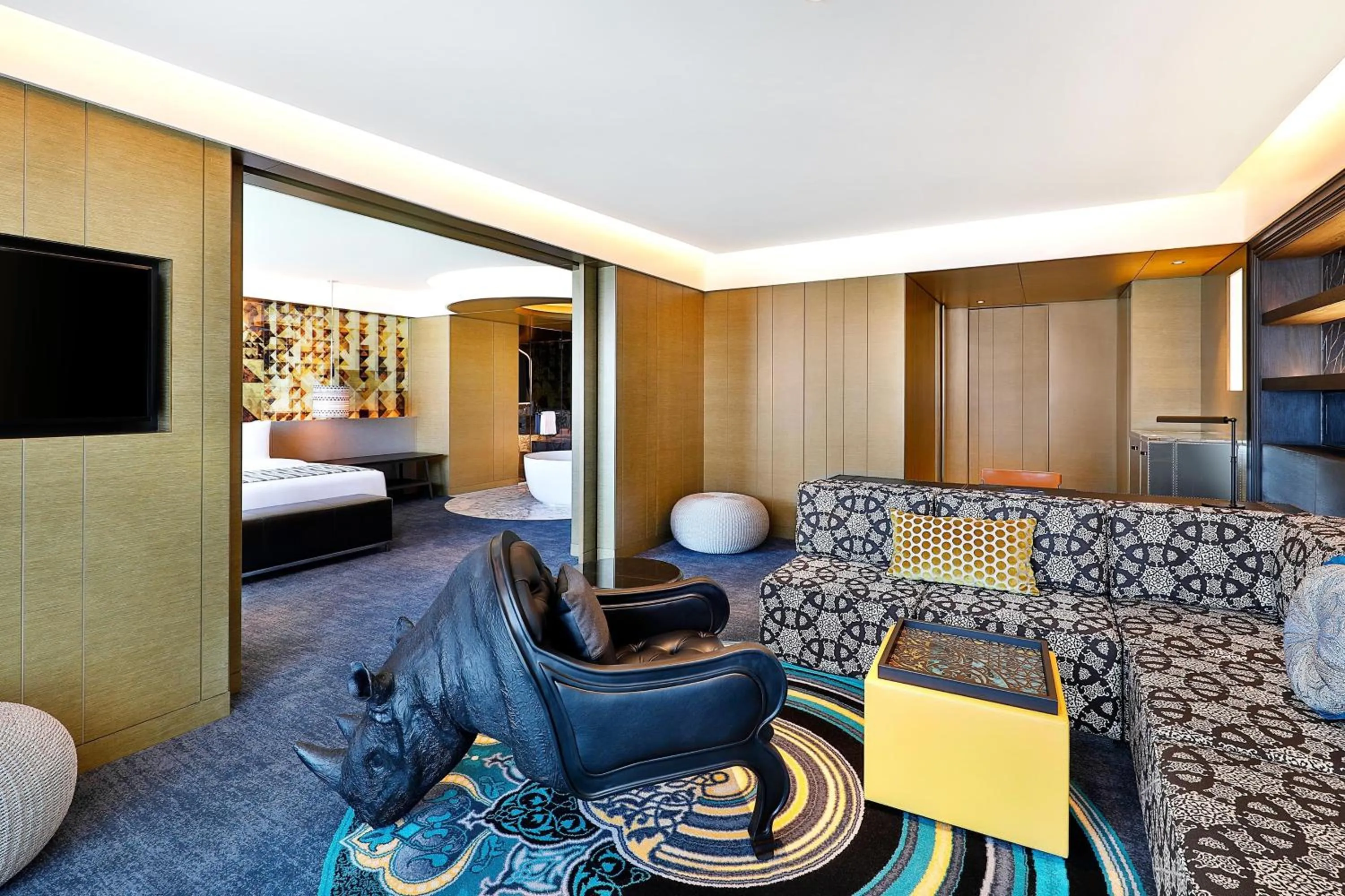 Bedroom, Bed in W Muscat